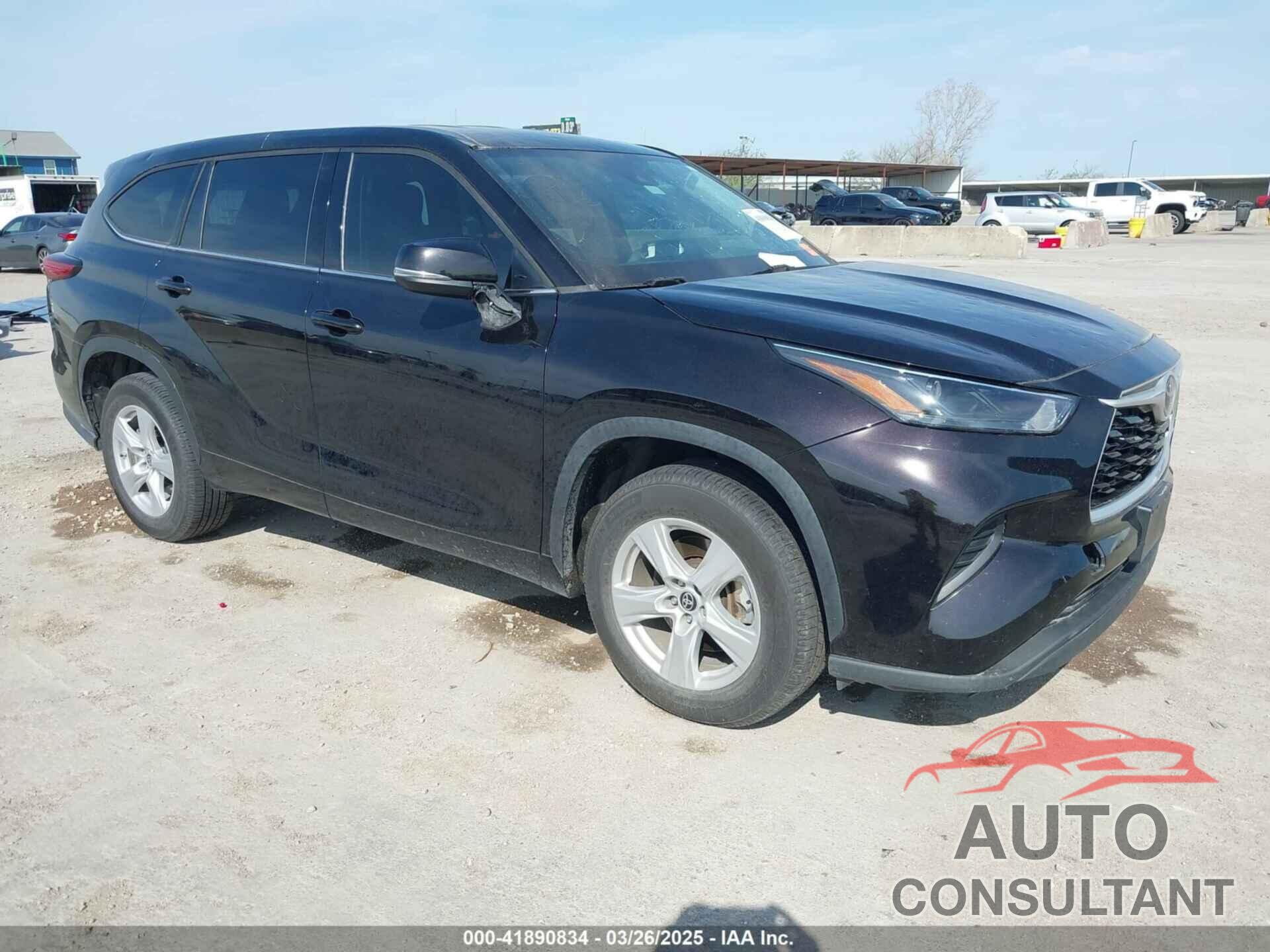 TOYOTA HIGHLANDER 2022 - 5TDCZRAH1NS125718