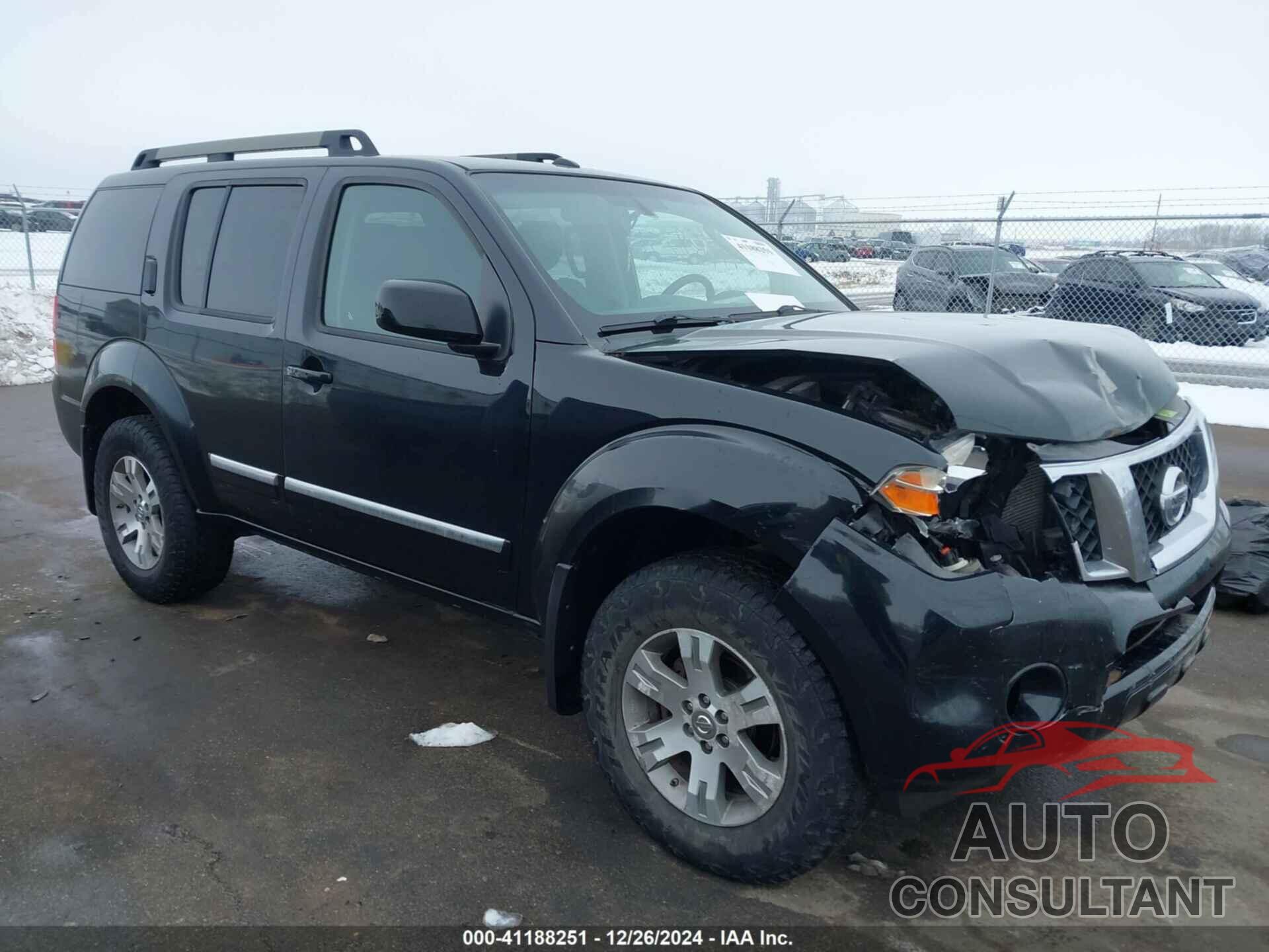 NISSAN PATHFINDER 2012 - 5N1AR1NB5CC609805