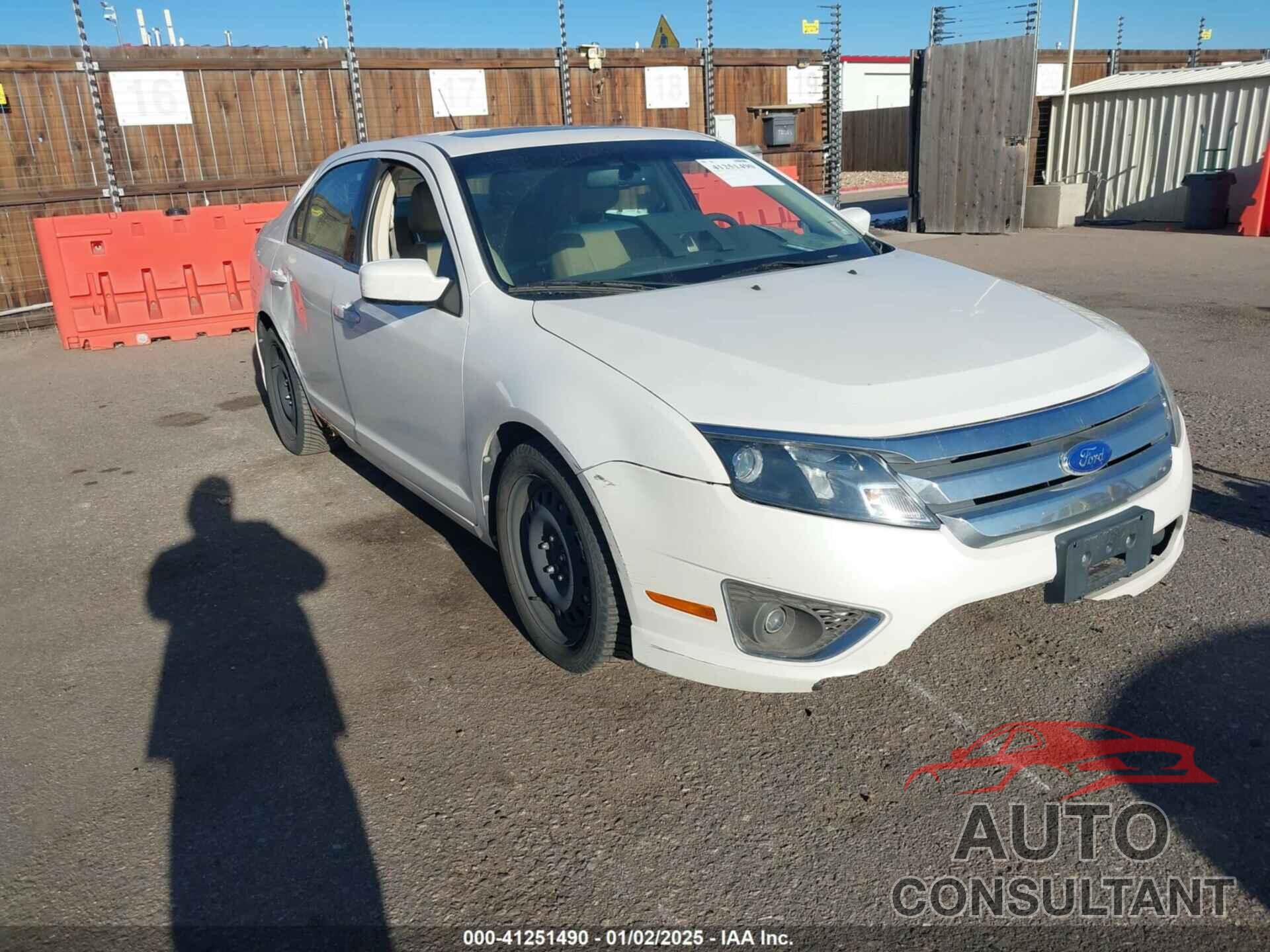 FORD FUSION 2011 - 3FAHP0JA1BR255402