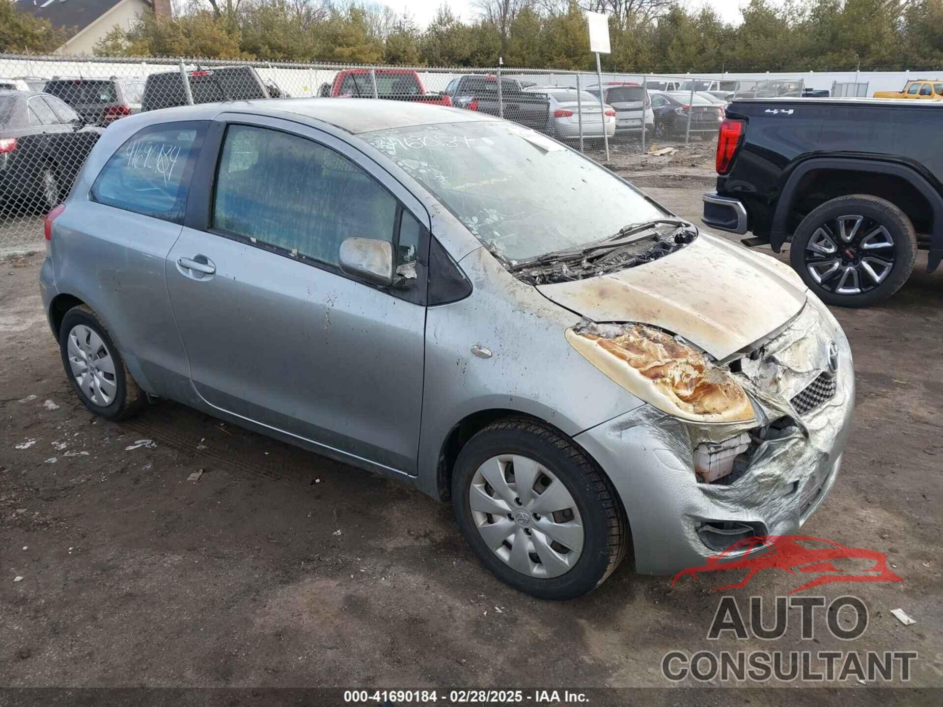 TOYOTA YARIS 2009 - JTDJT903795245887