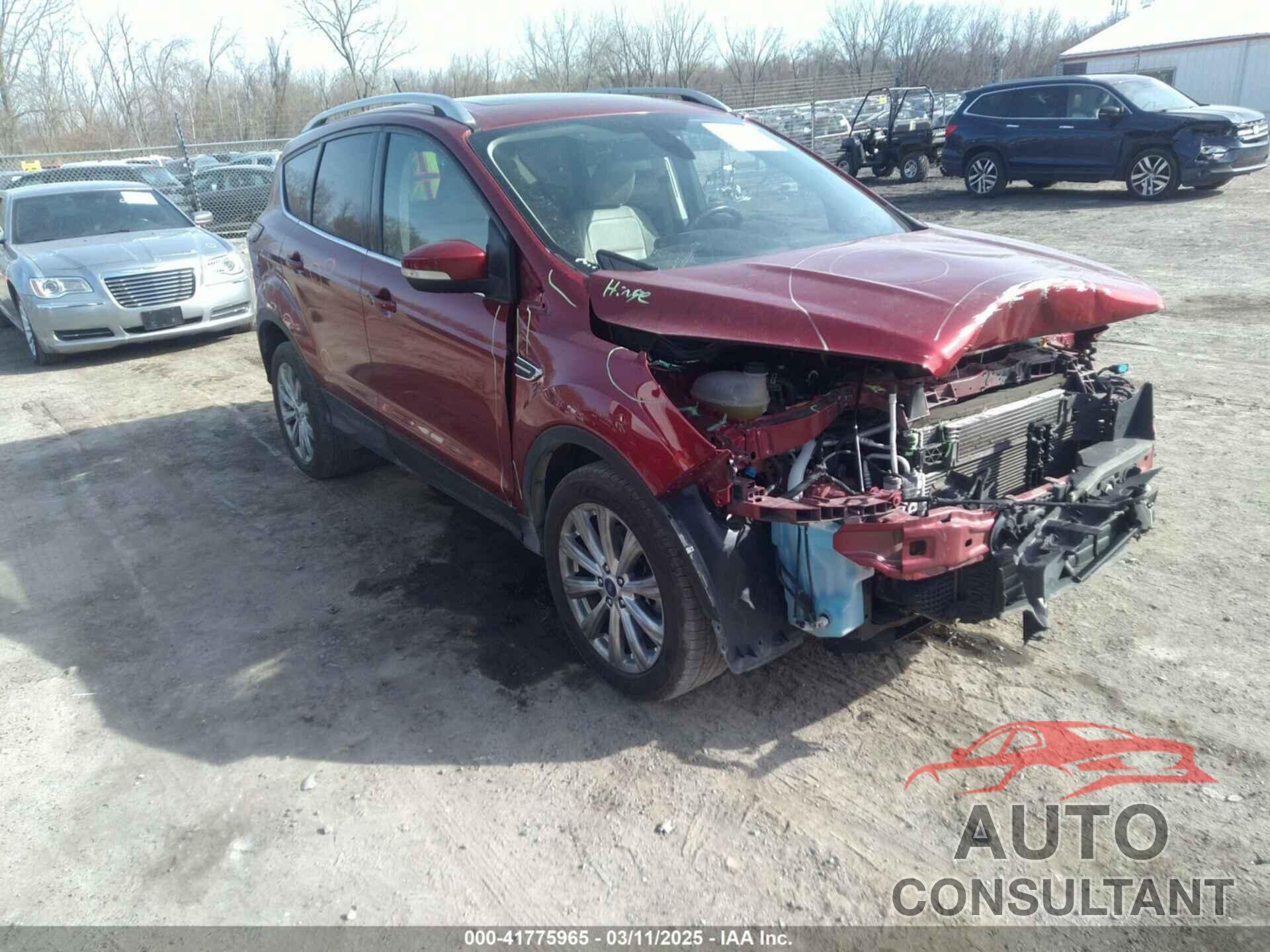 FORD ESCAPE 2018 - 1FMCU9J92JUA68258