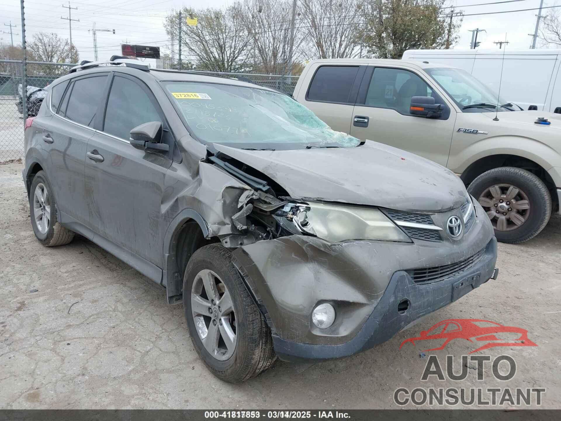 TOYOTA RAV4 2013 - 2T3WFREV2DW010774