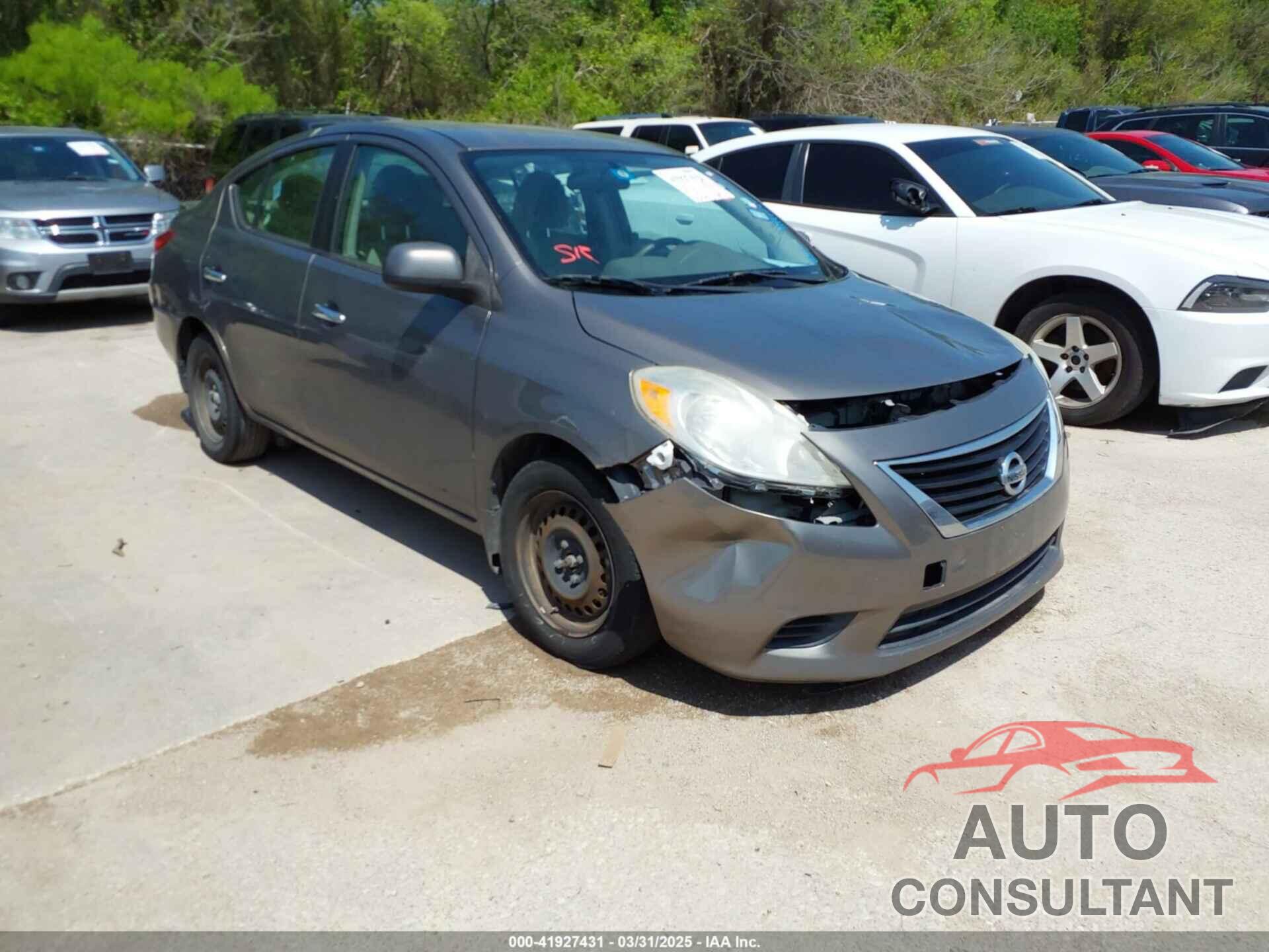 NISSAN VERSA 2013 - 3N1CN7AP3DL872672