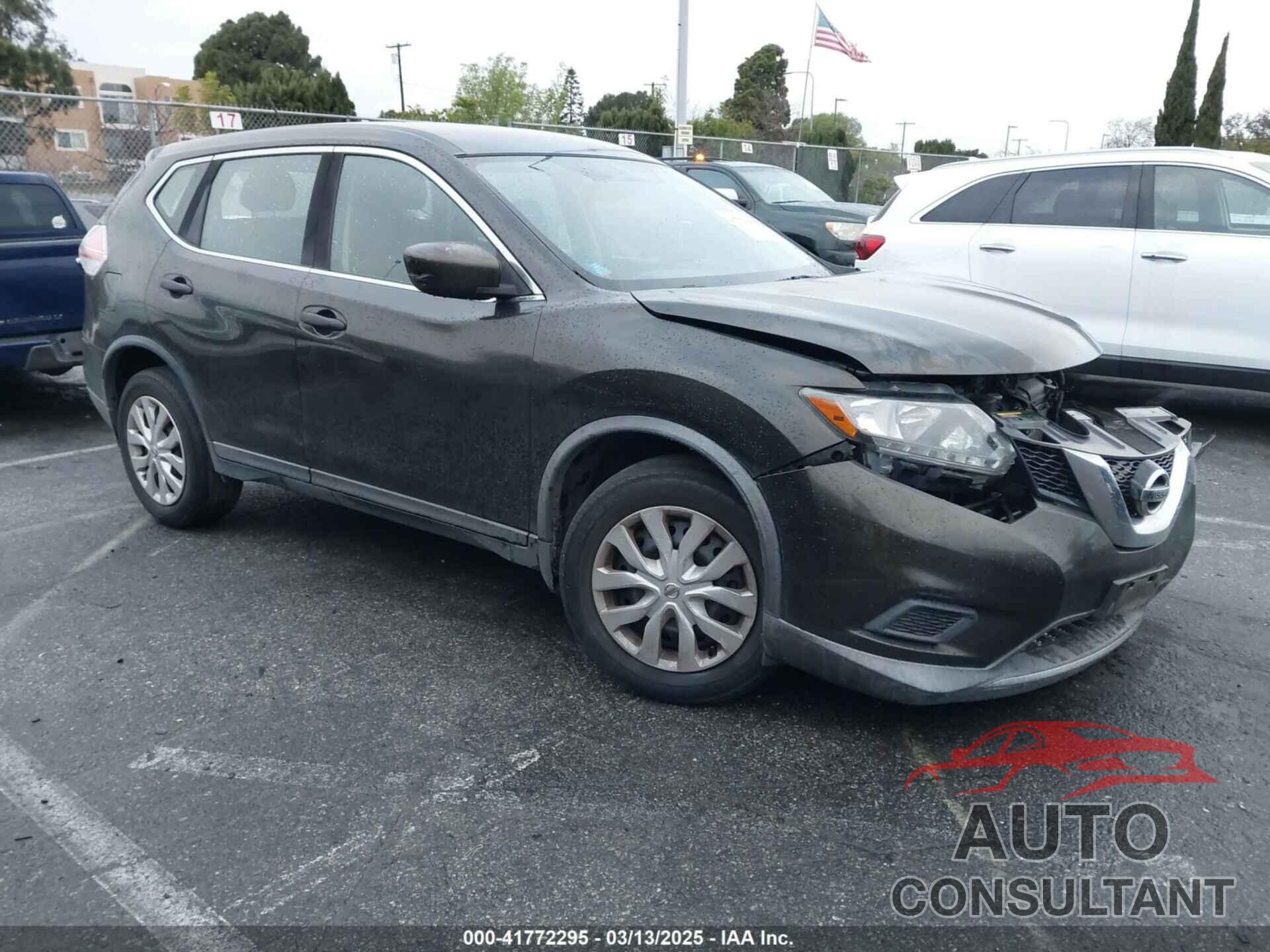 NISSAN ROGUE 2016 - KNMAT2MV8GP729507