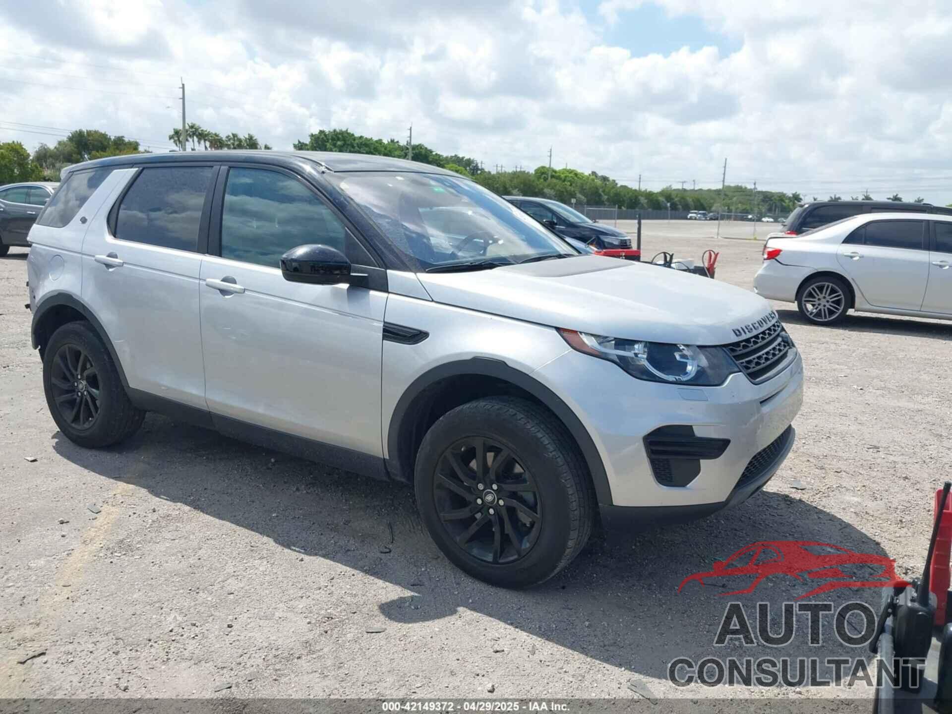 LAND ROVER DISCOVERY SPORT 2017 - SALCP2BG0HH640603
