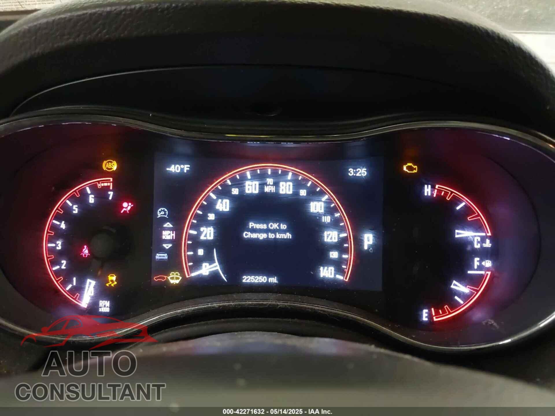 DODGE DURANGO 2014 - 1C4RDJDG2EC532624