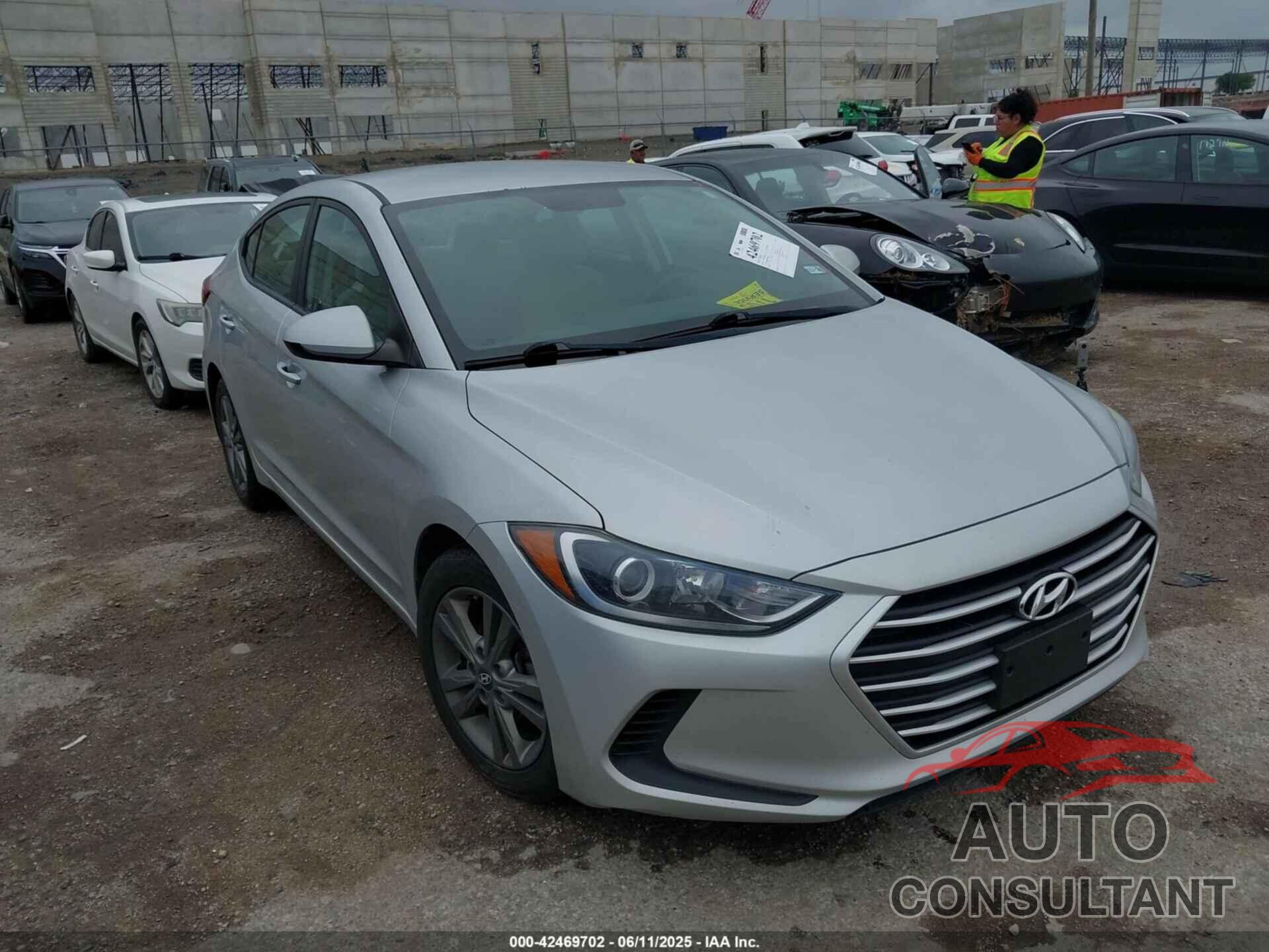 HYUNDAI ELANTRA 2017 - 5NPD84LF8HH079482