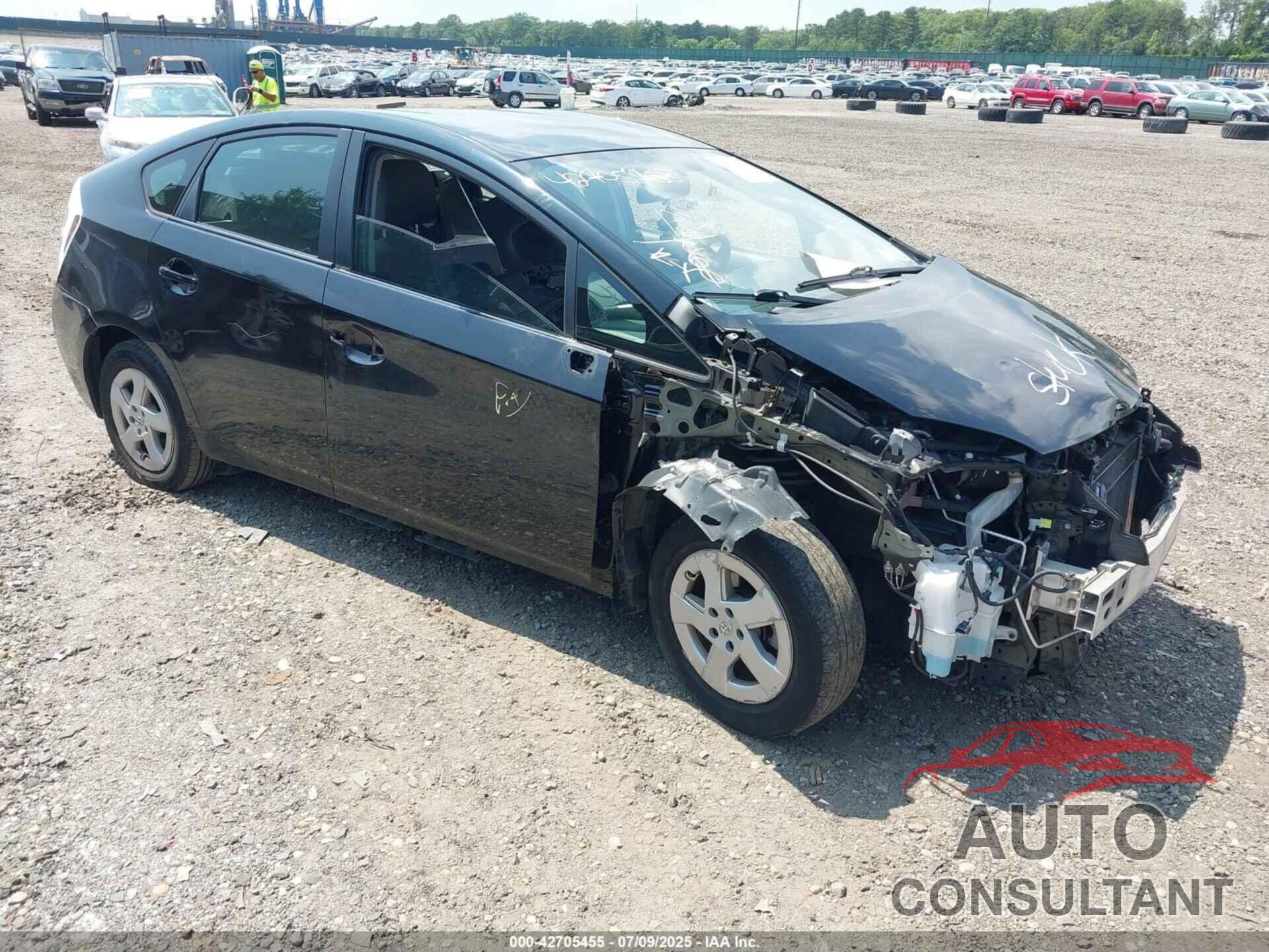 TOYOTA PRIUS 2010 - JTDKN3DUXA5157399