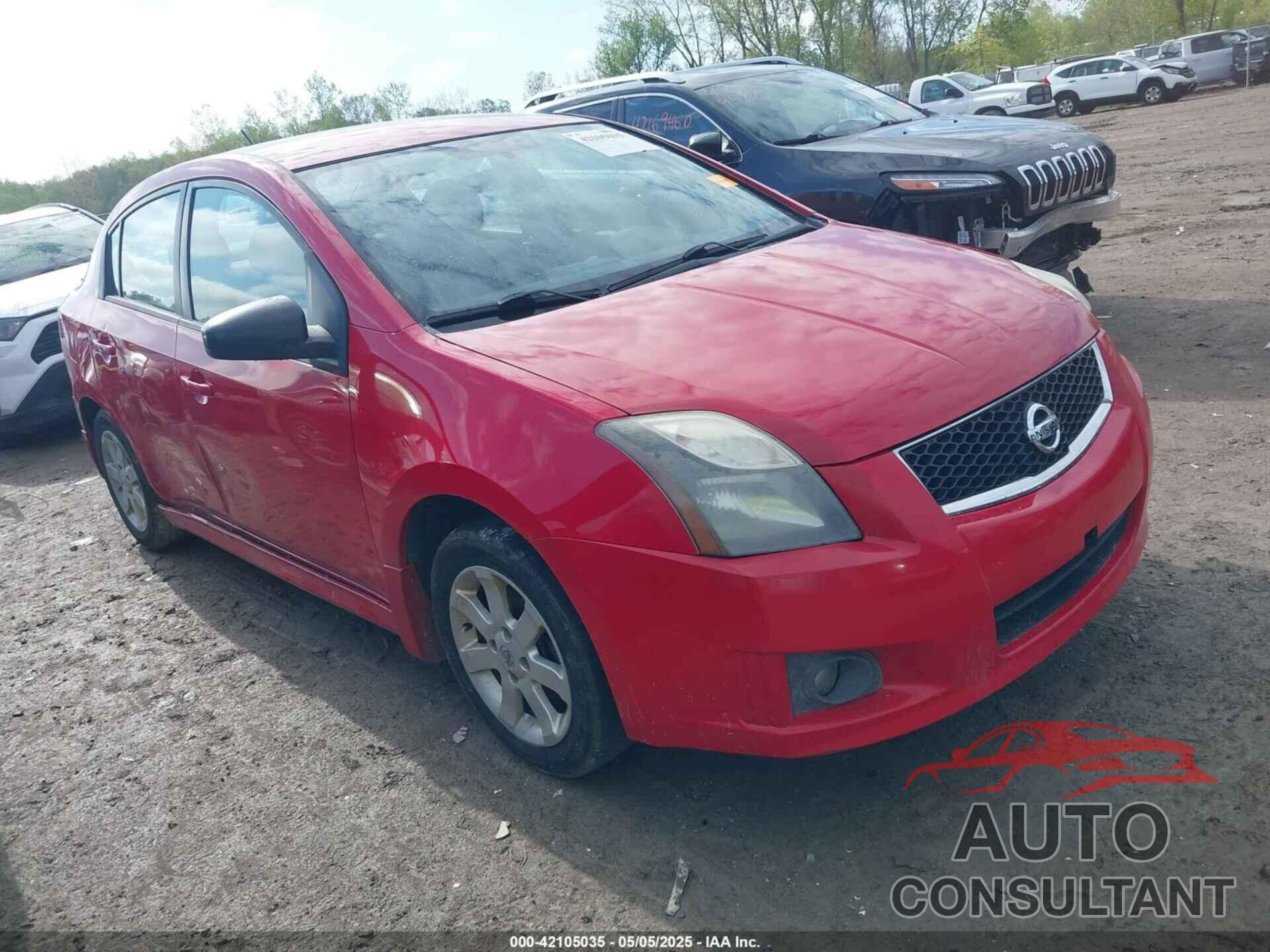 NISSAN SENTRA 2012 - 3N1AB6AP3CL651825