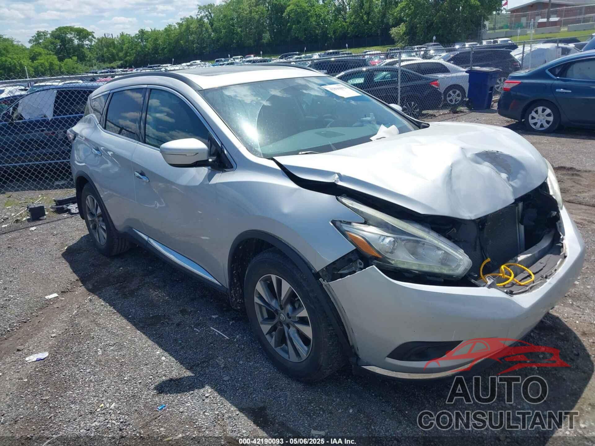 NISSAN MURANO 2015 - 5N1AZ2MG5FN222361