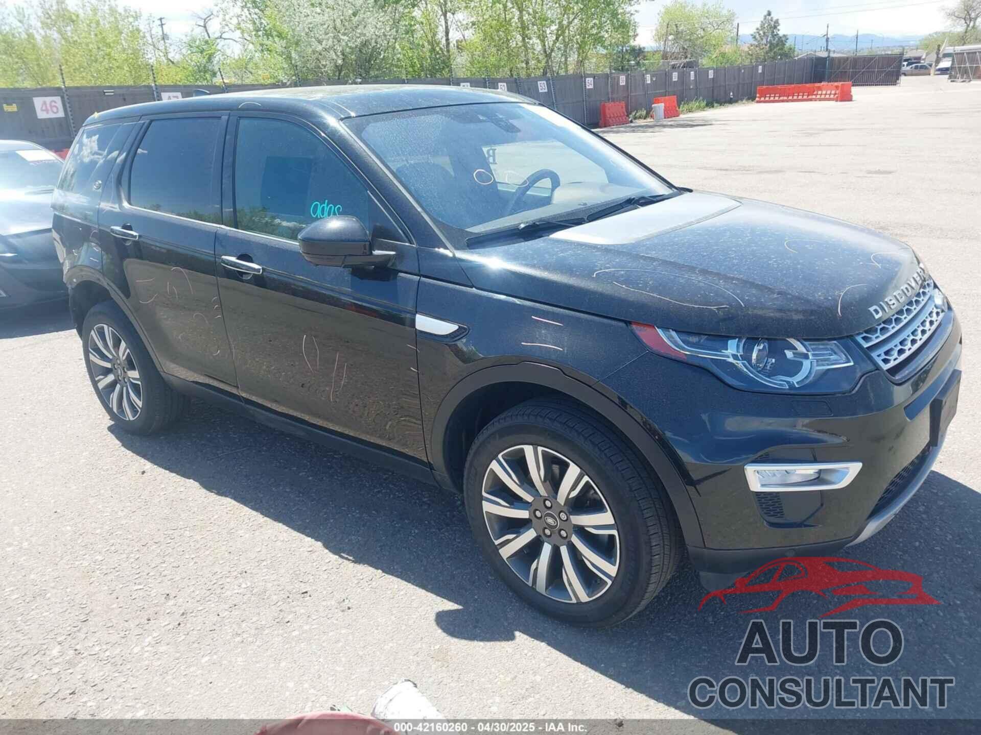 LAND ROVER DISCOVERY SPORT 2017 - SALCT2BG5HH671888