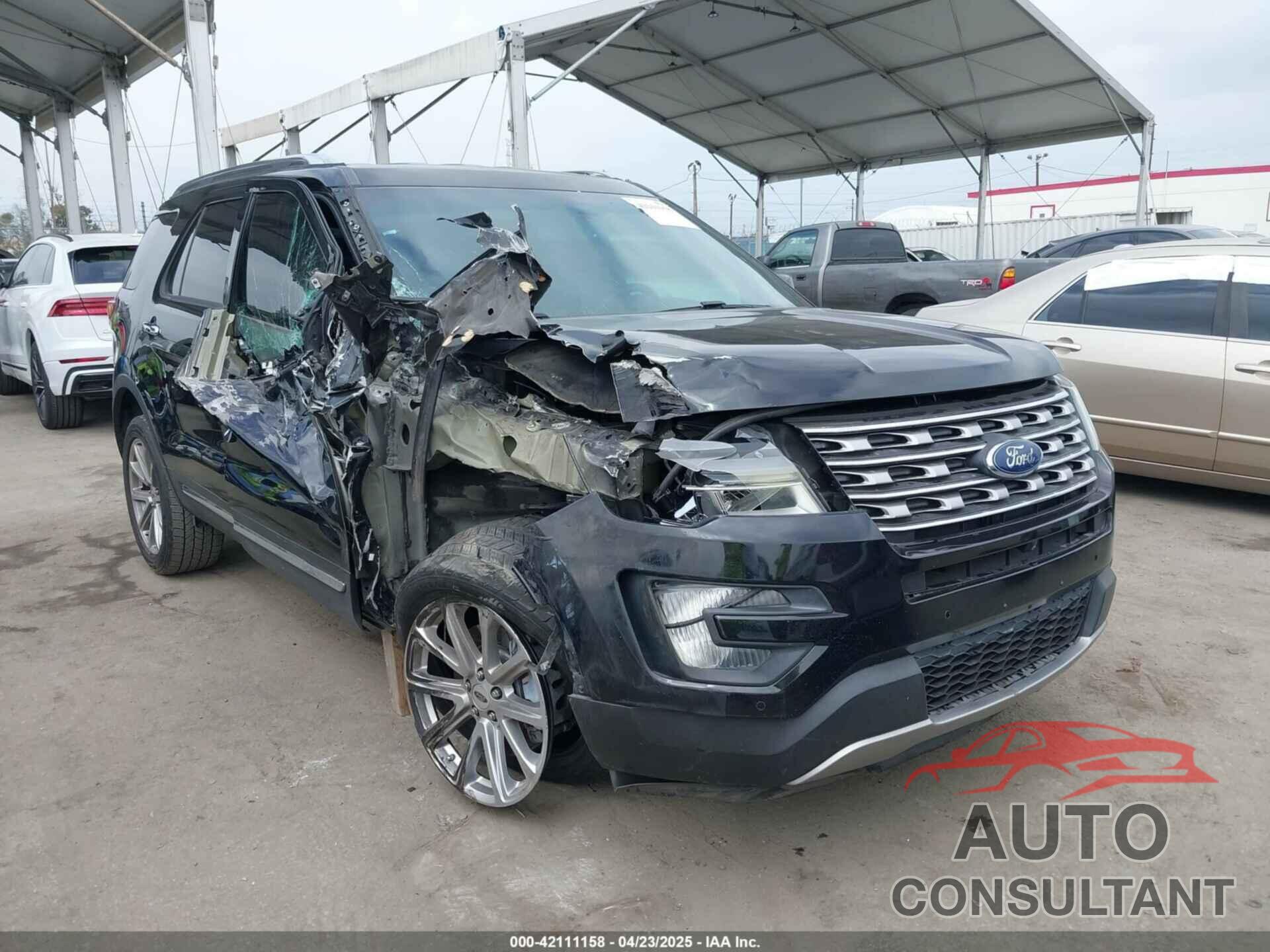 FORD EXPLORER 2016 - 1FM5K7F89GGB64463