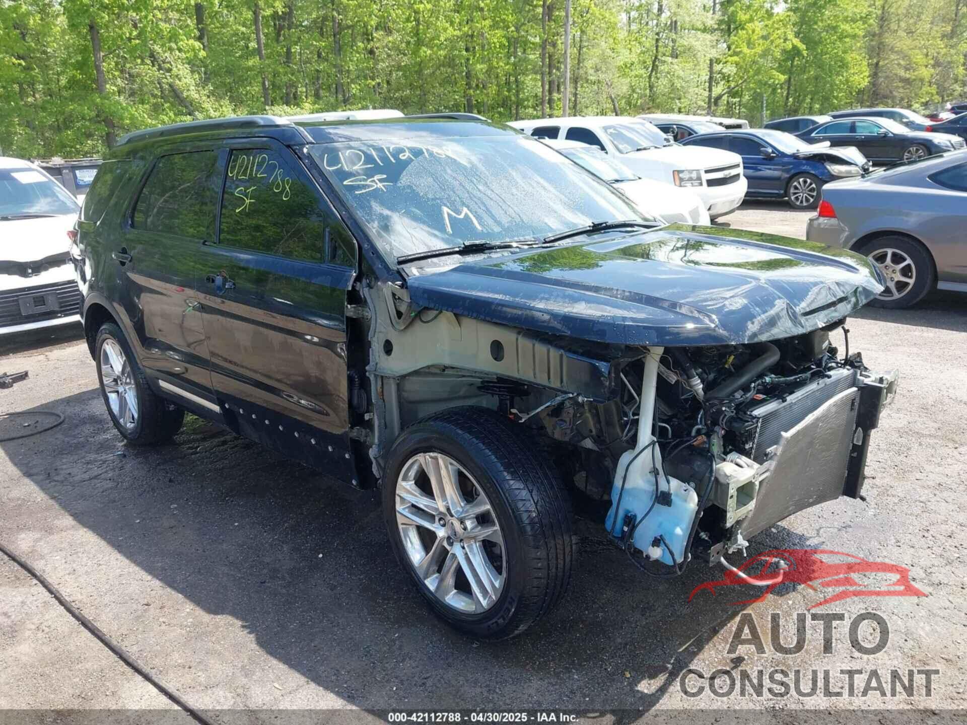 FORD EXPLORER 2017 - 1FM5K8D87HGD47919