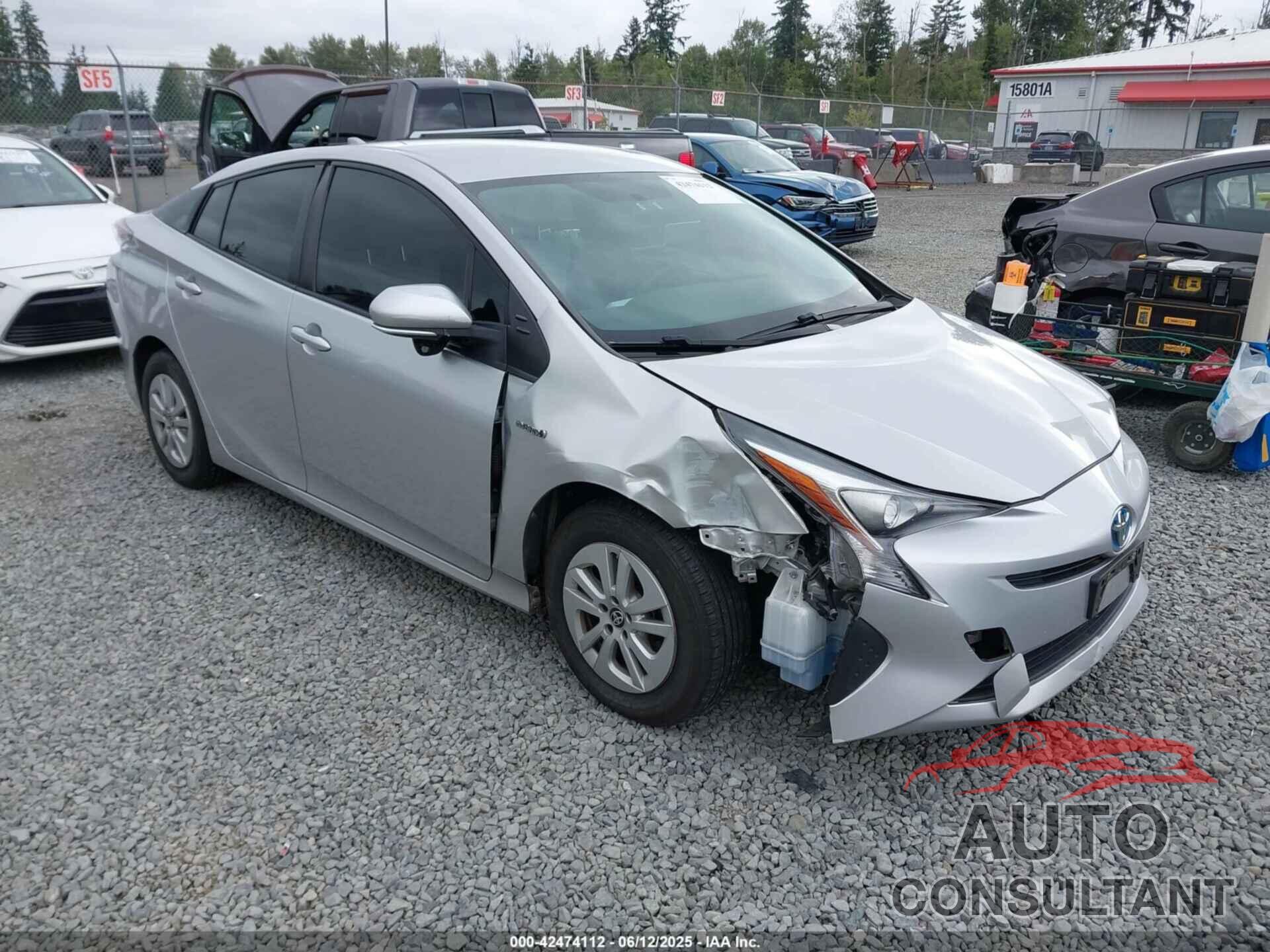 TOYOTA PRIUS 2016 - JTDKBRFU0G3013700