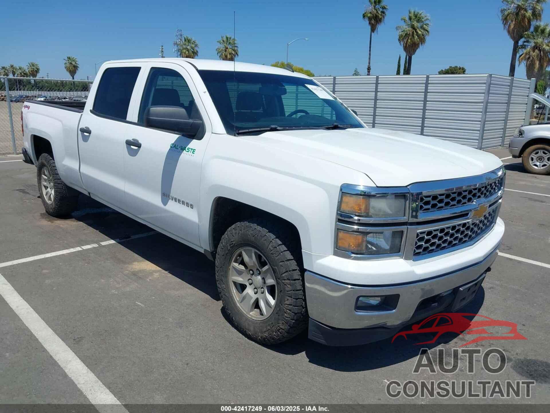 CHEVROLET SILVERADO 1500 2014 - 3GCUKREH6EG496598