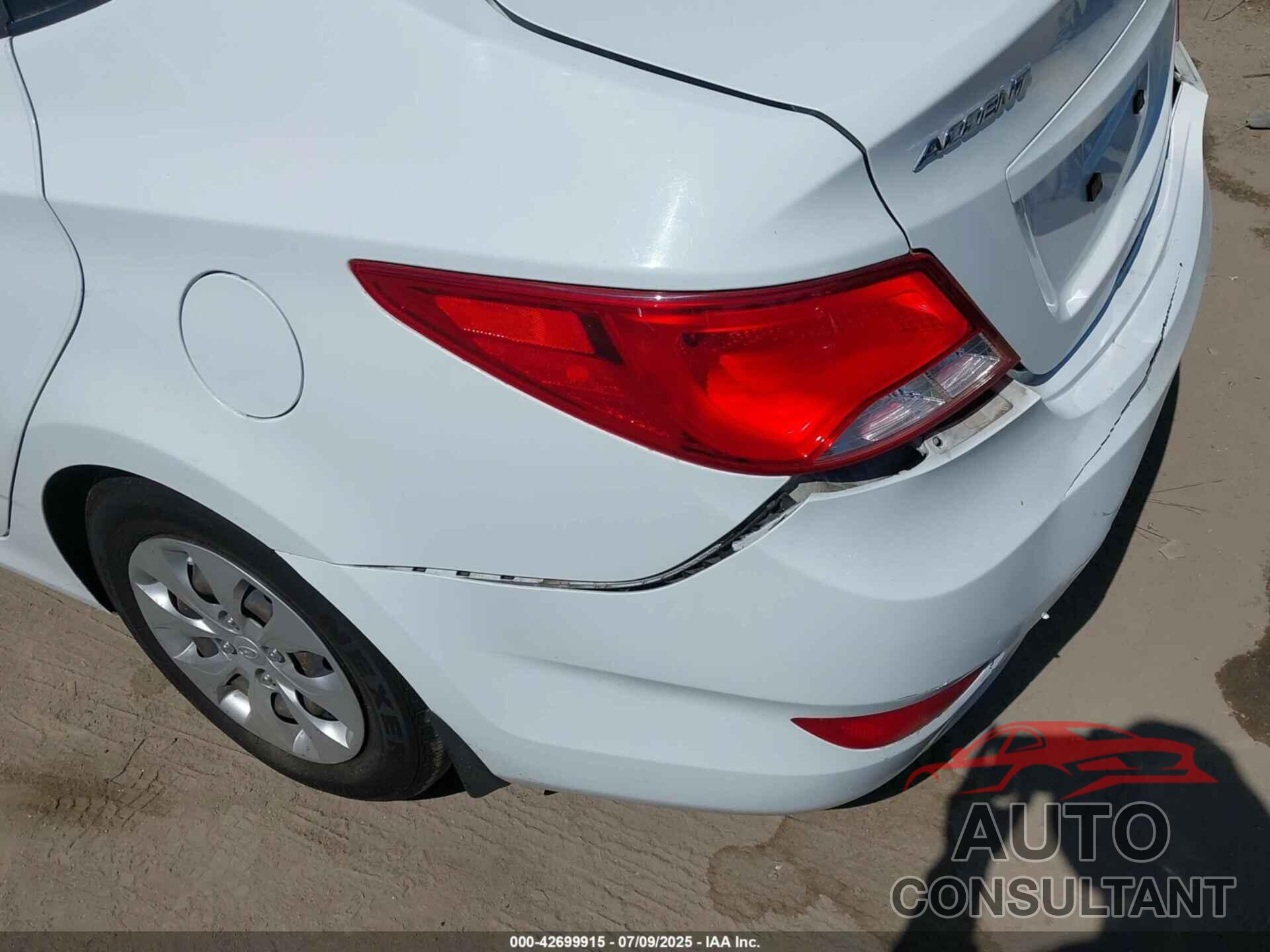 HYUNDAI ACCENT 2016 - KMHCT4AE2GU160871
