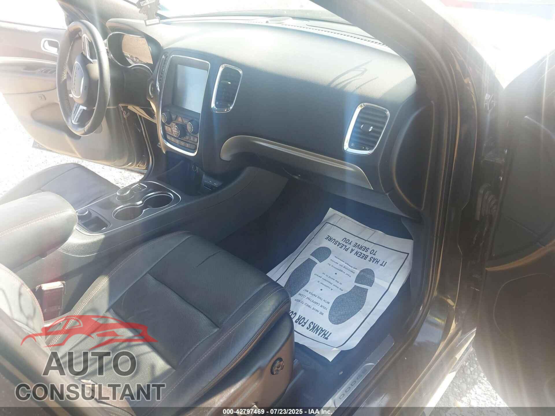 DODGE DURANGO 2016 - 1C4SDJCTXGC347319