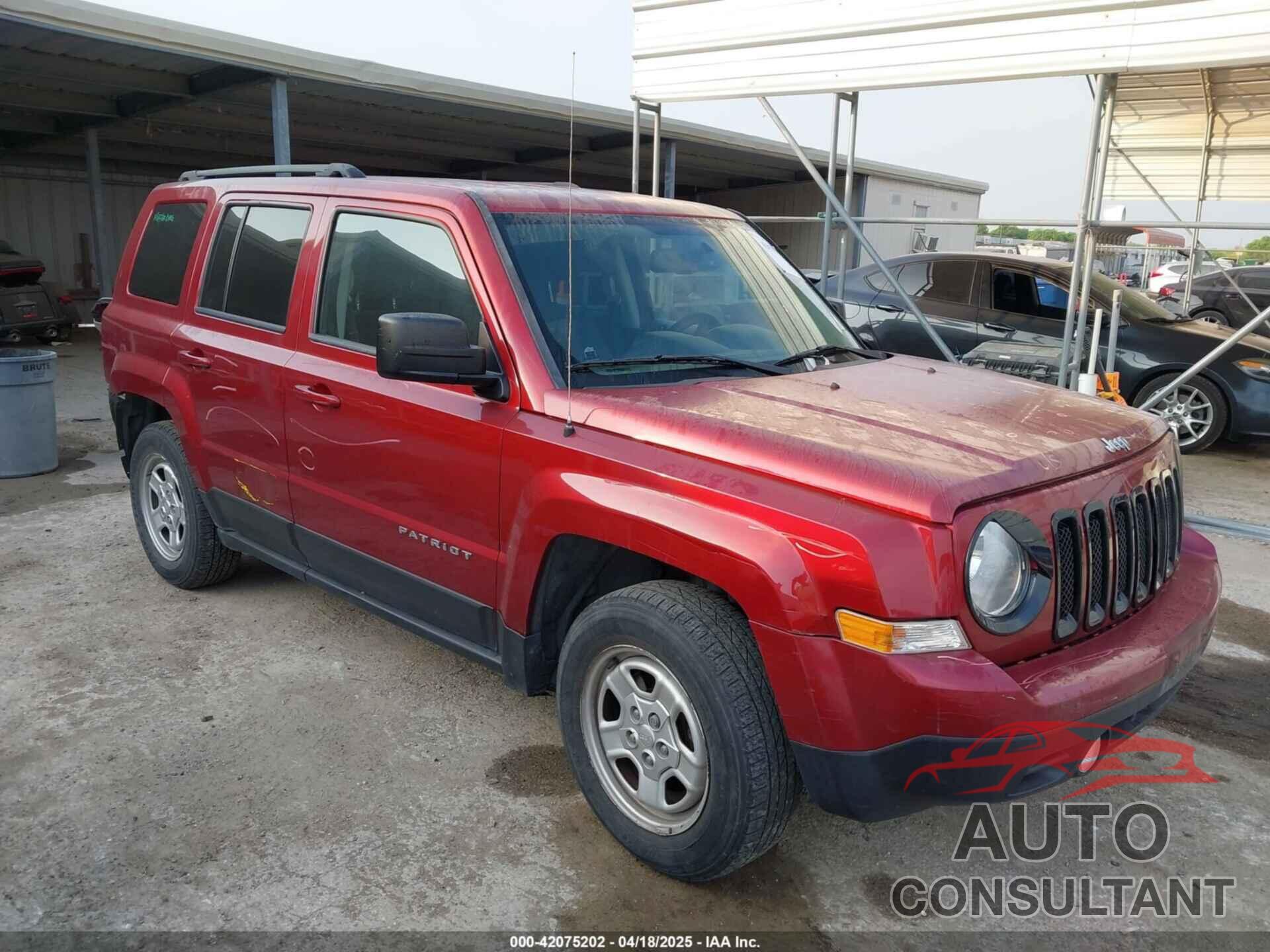 JEEP PATRIOT 2016 - 1C4NJPBB5GD574882