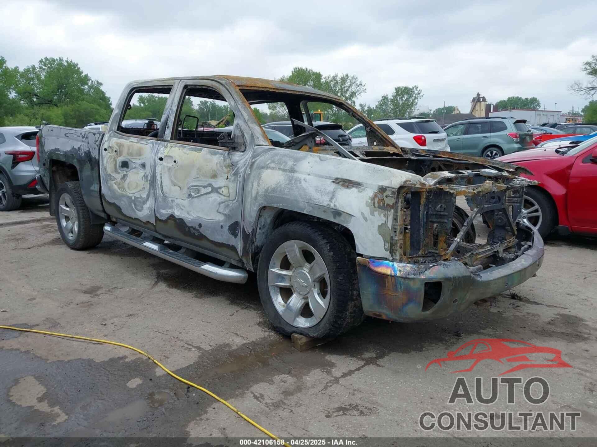 CHEVROLET SILVERADO 1500 2017 - 3GCUKSEC3HG342267