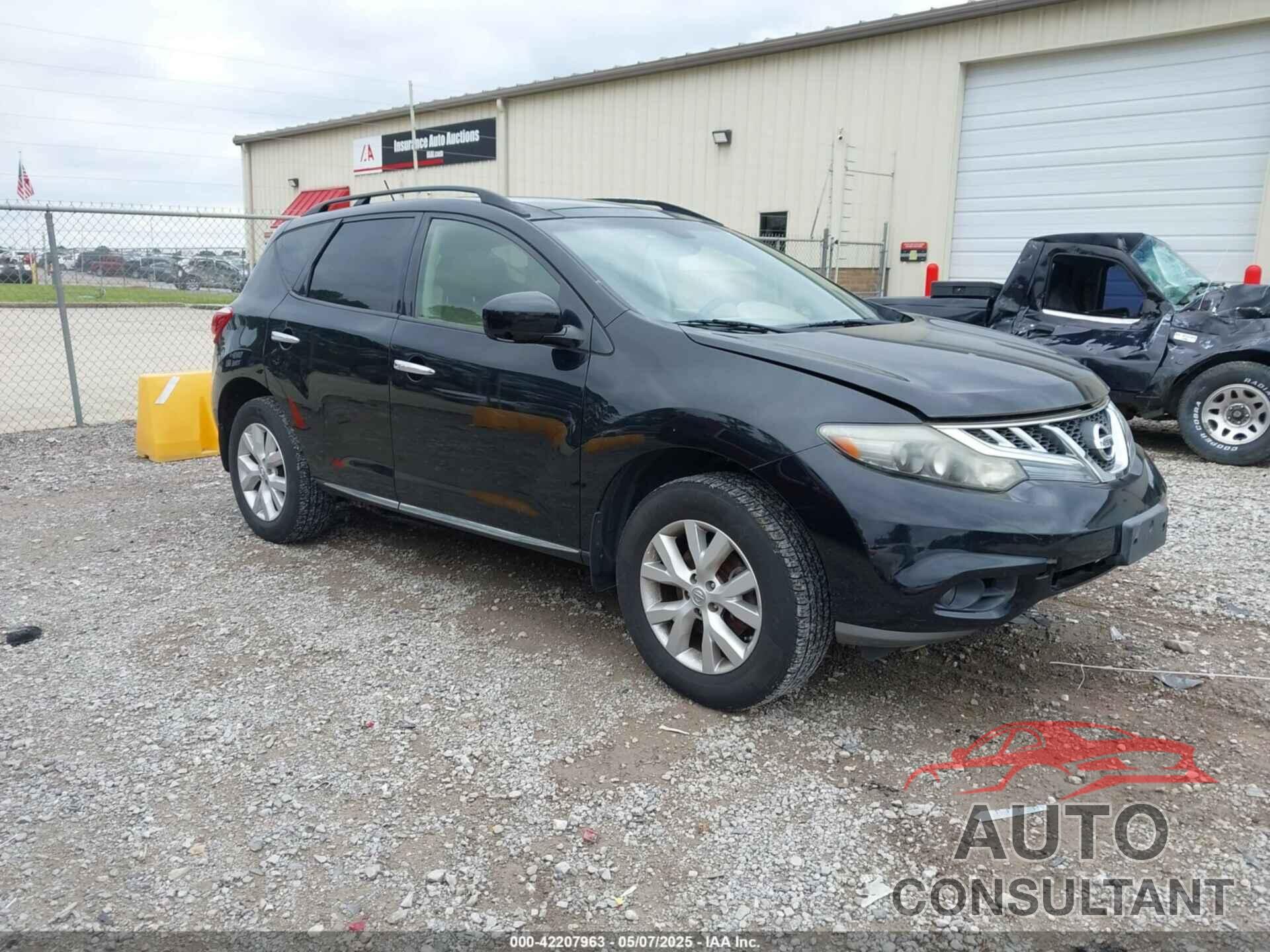 NISSAN MURANO 2013 - JN8AZ1MW9DW319306