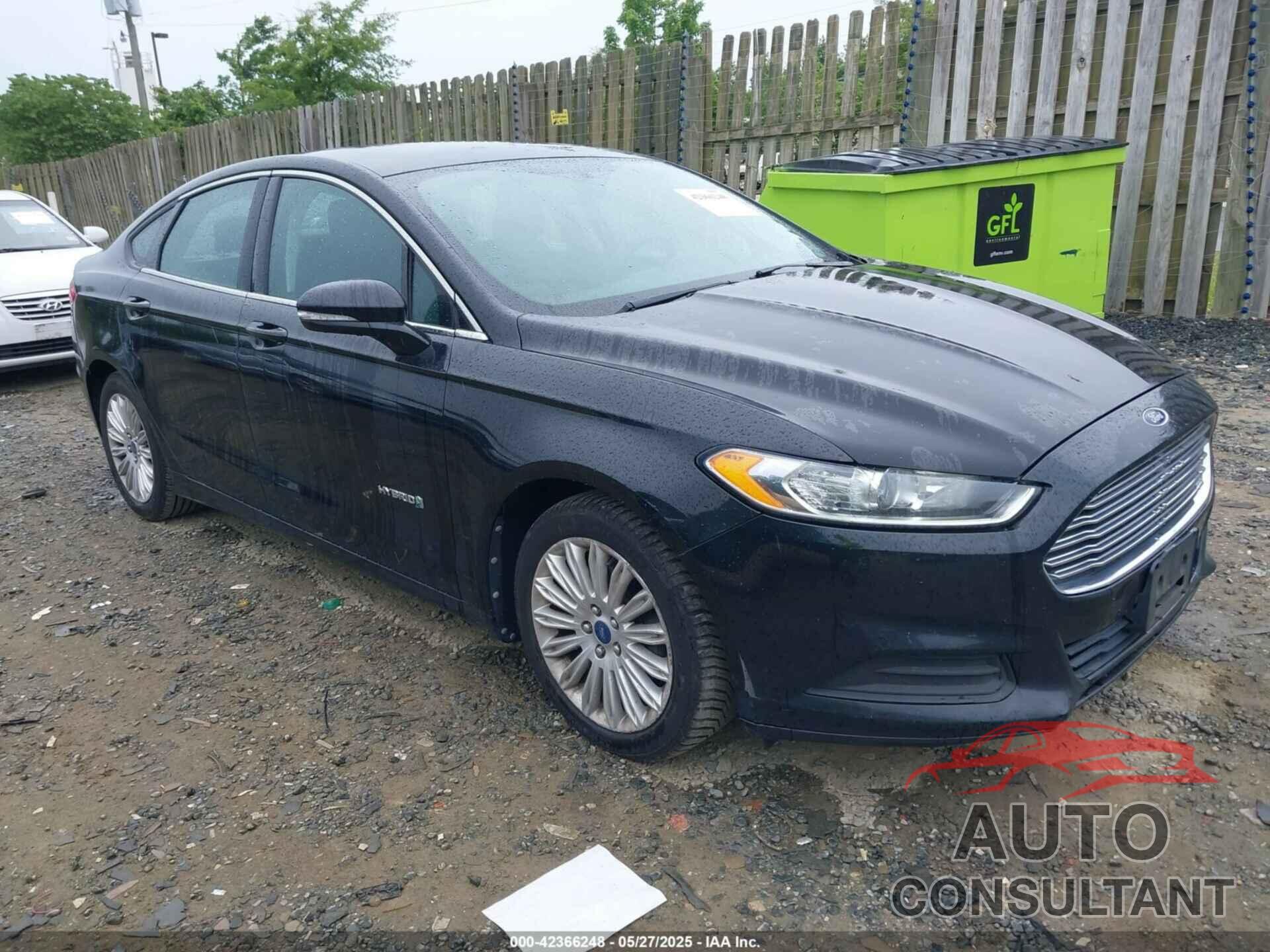 FORD FUSION HYBRID 2013 - 3FA6P0LU6DR181900