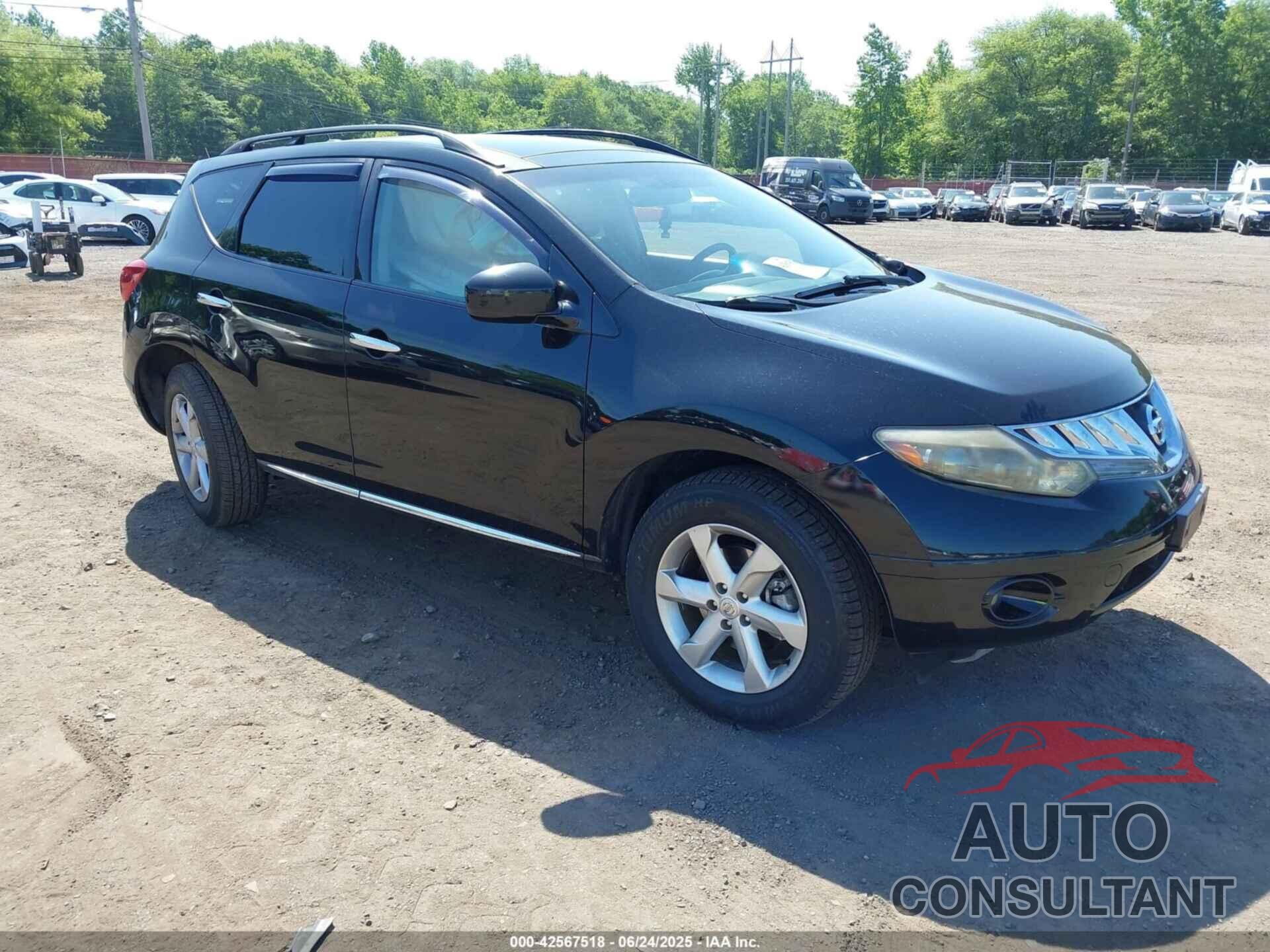 NISSAN MURANO 2010 - JN8AZ1MWXAW110832