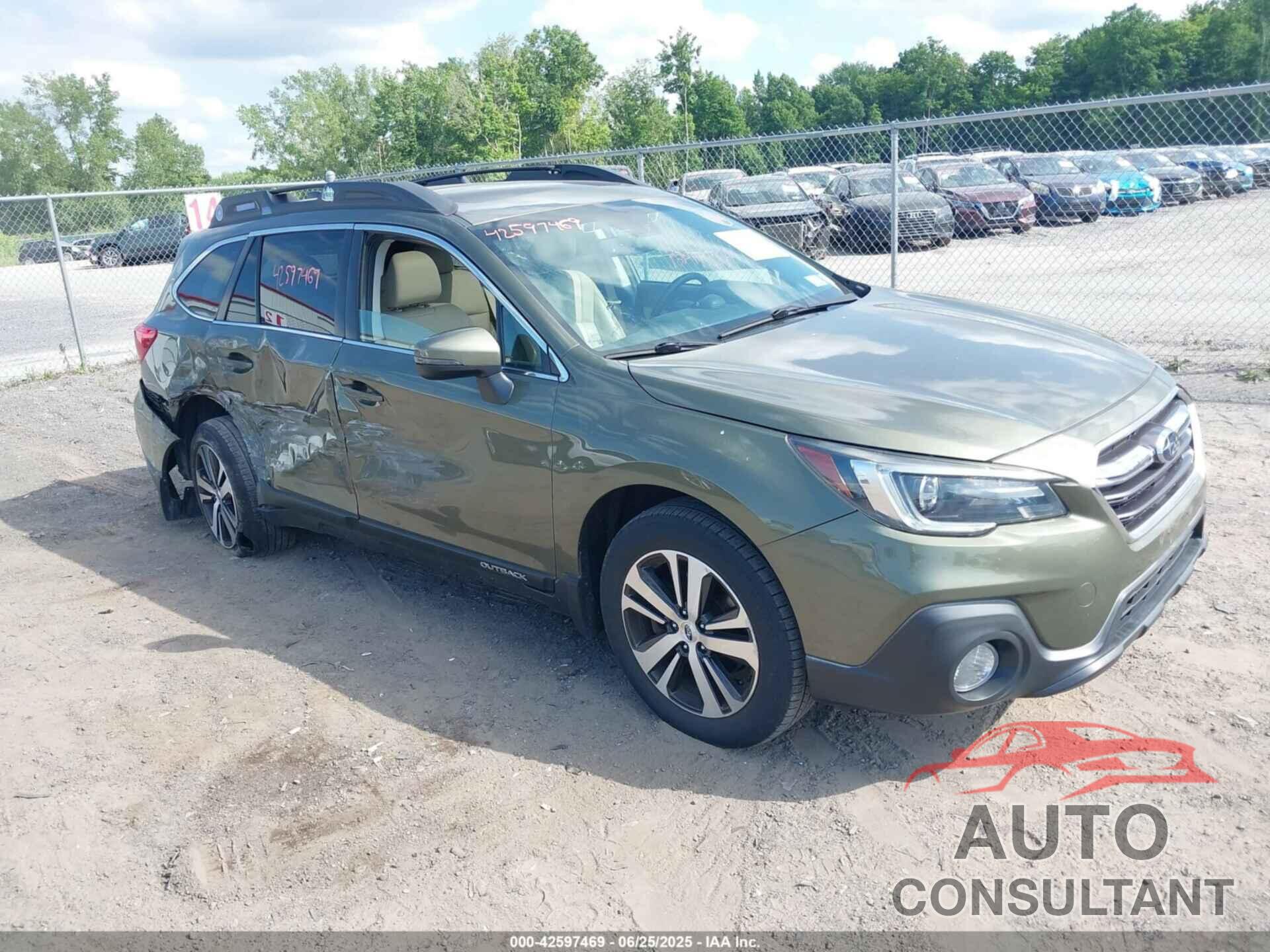 SUBARU OUTBACK 2019 - 4S4BSANC3K3393002
