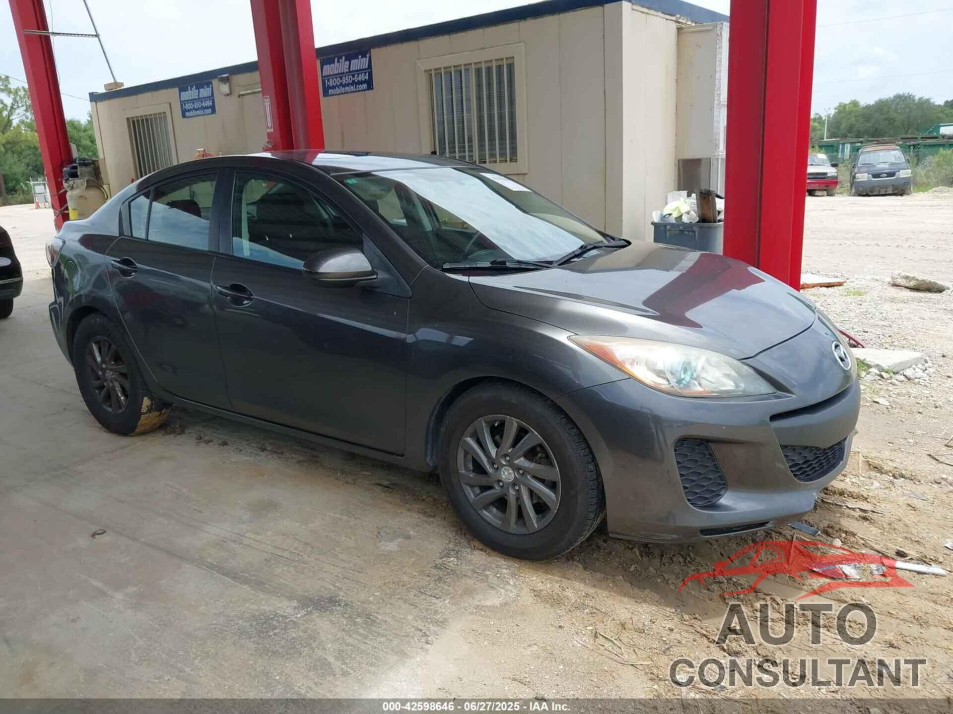 MAZDA MAZDA3 2012 - JM1BL1V71C1699391