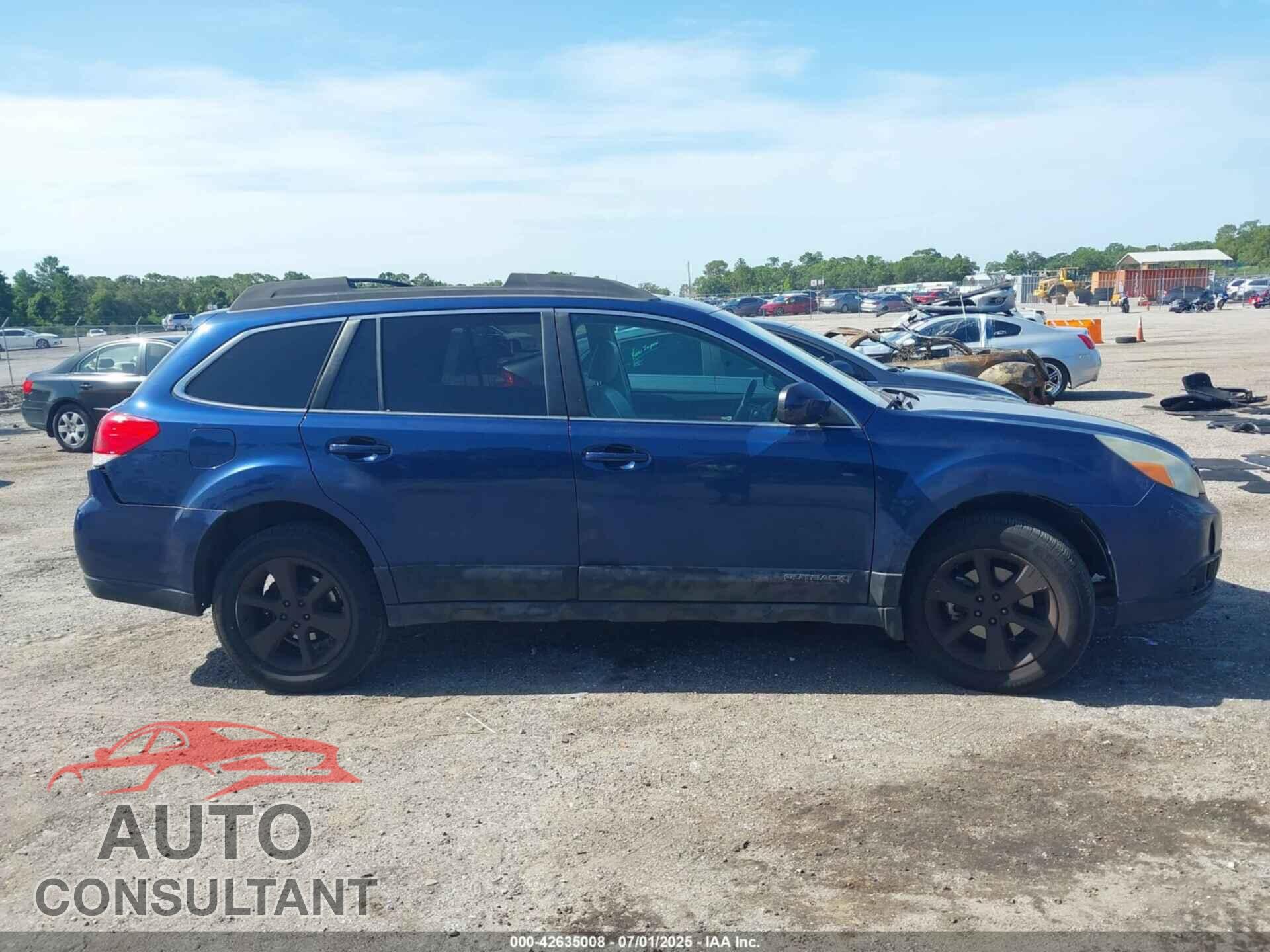SUBARU OUTBACK 2011 - 4S4BRBLC0B3317659
