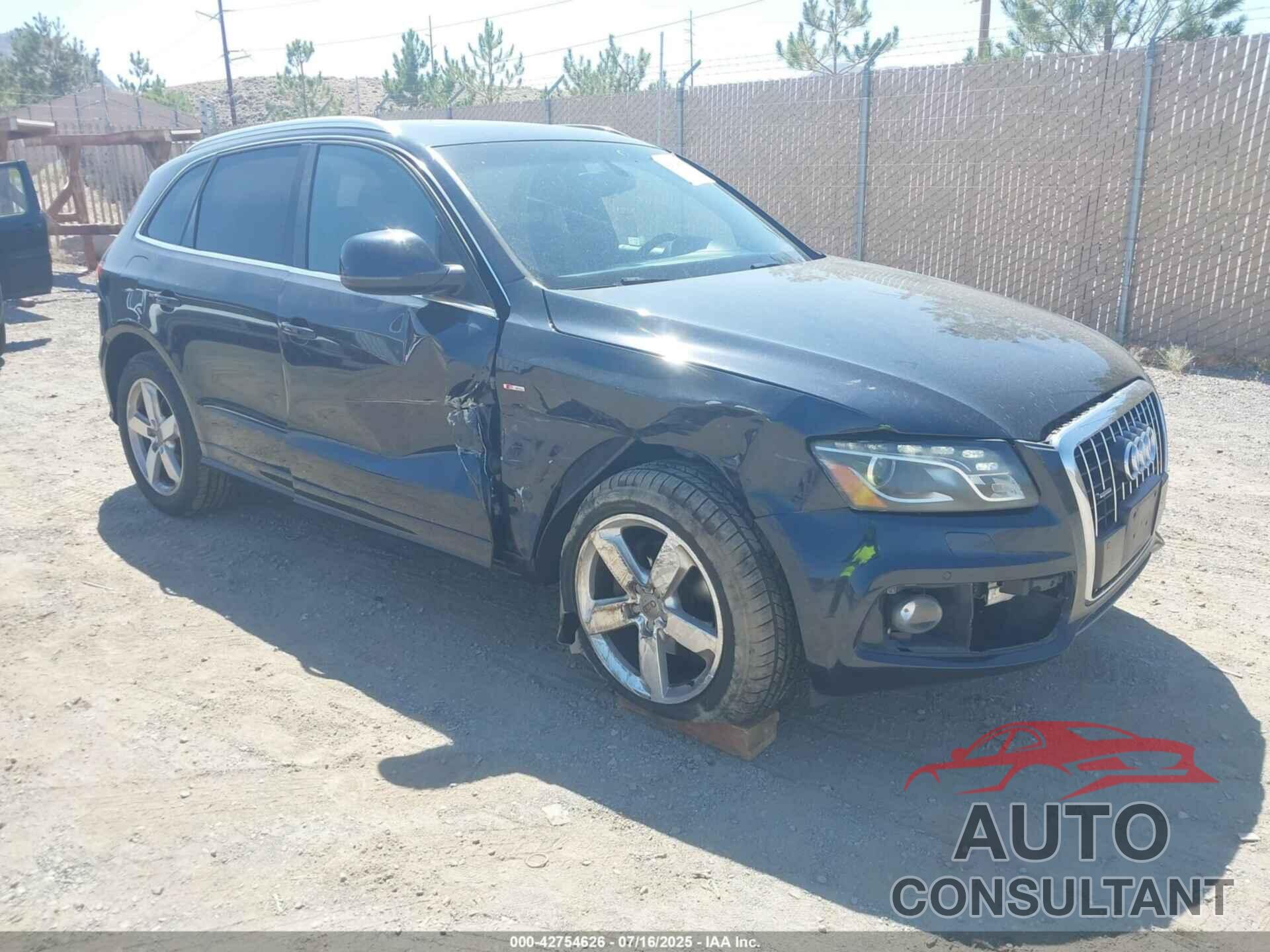 AUDI Q5 2012 - WA1DKAFP3CA109647