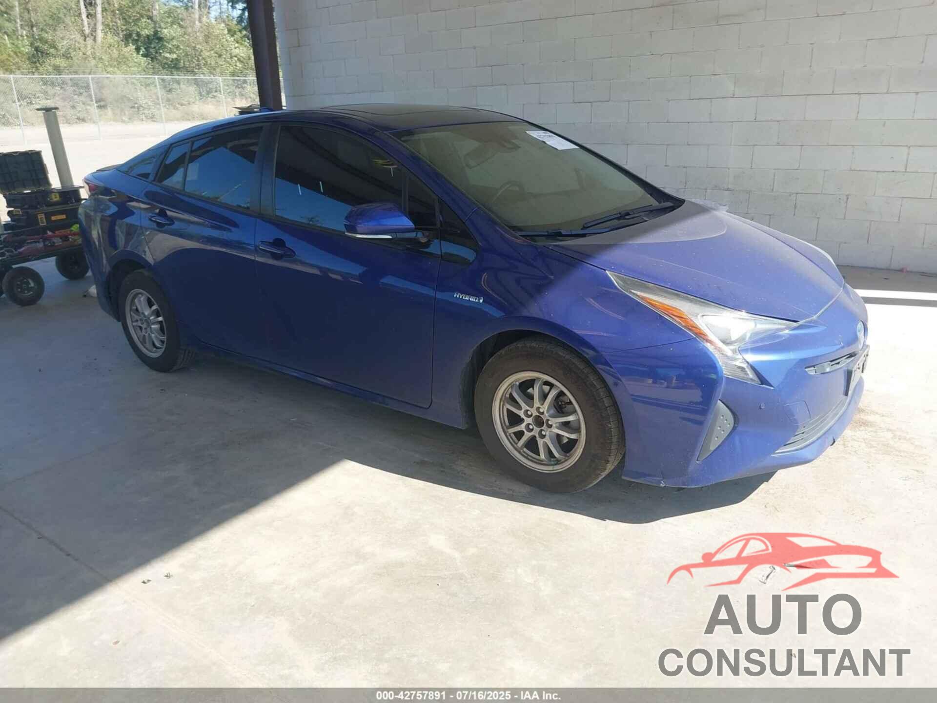 TOYOTA PRIUS 2016 - JTDKARFU6G3527540