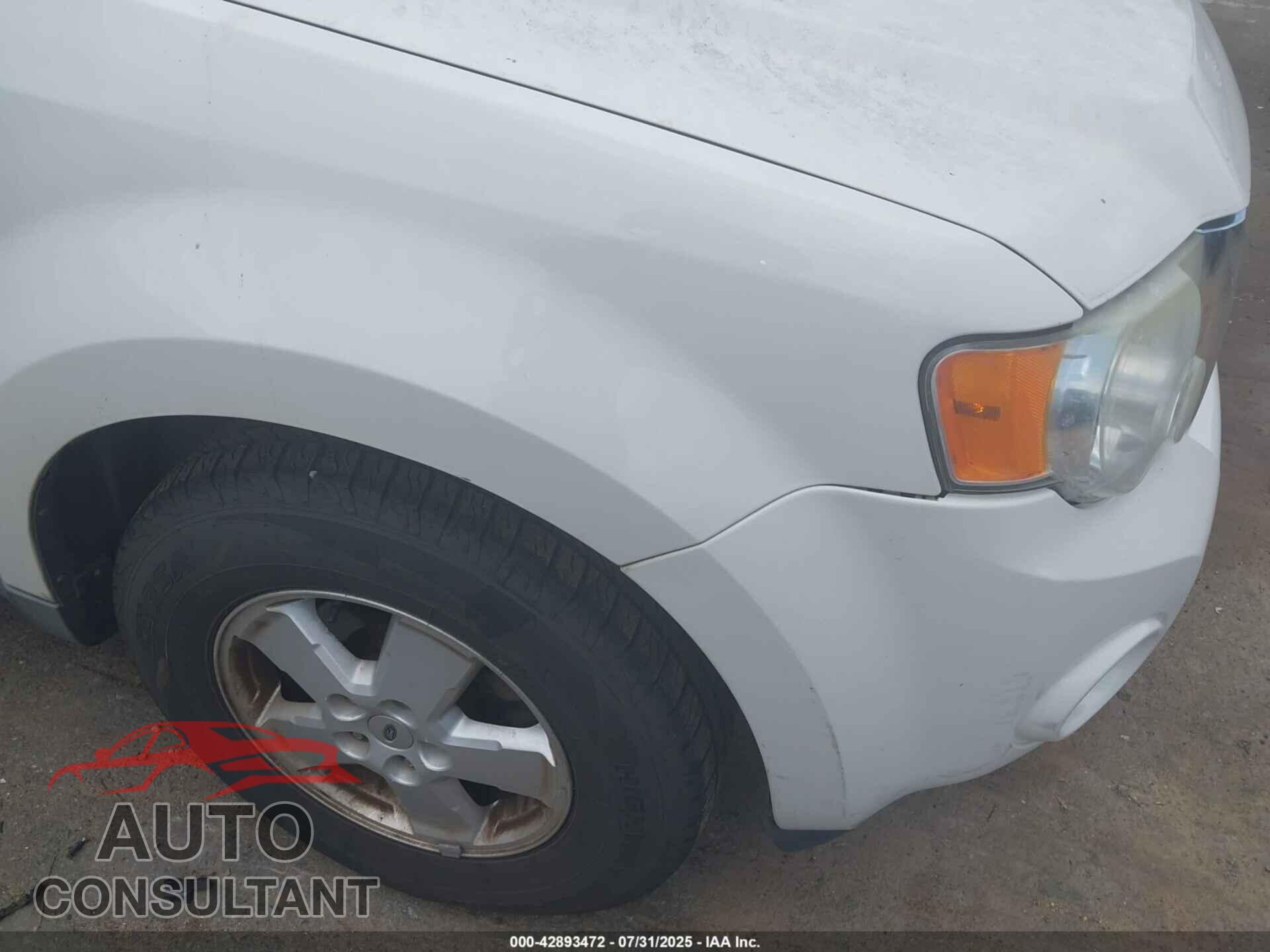 FORD ESCAPE 2010 - 1FMCU0D7XAKD34093