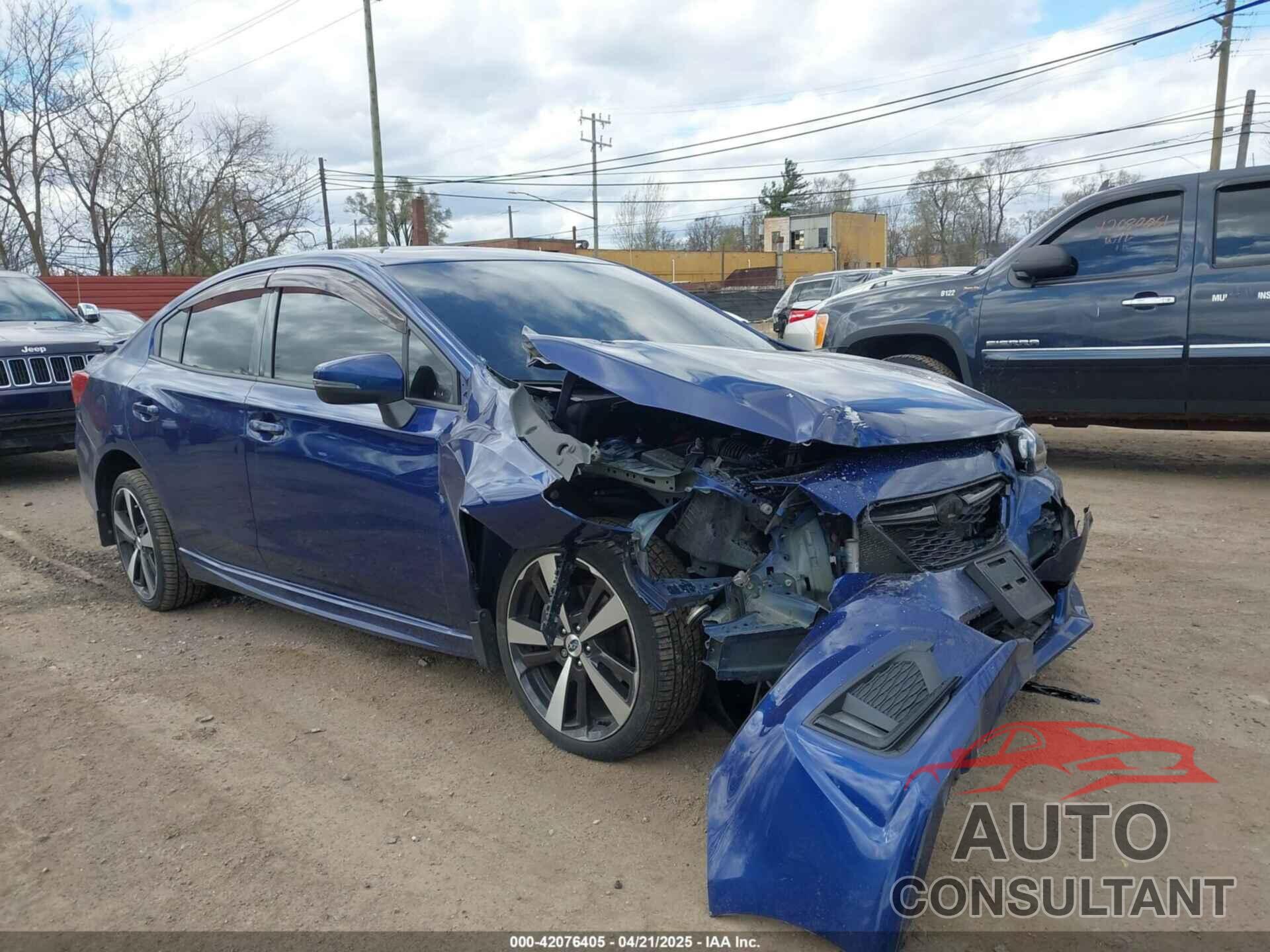 SUBARU IMPREZA 2018 - 4S3GKAL67J3600187