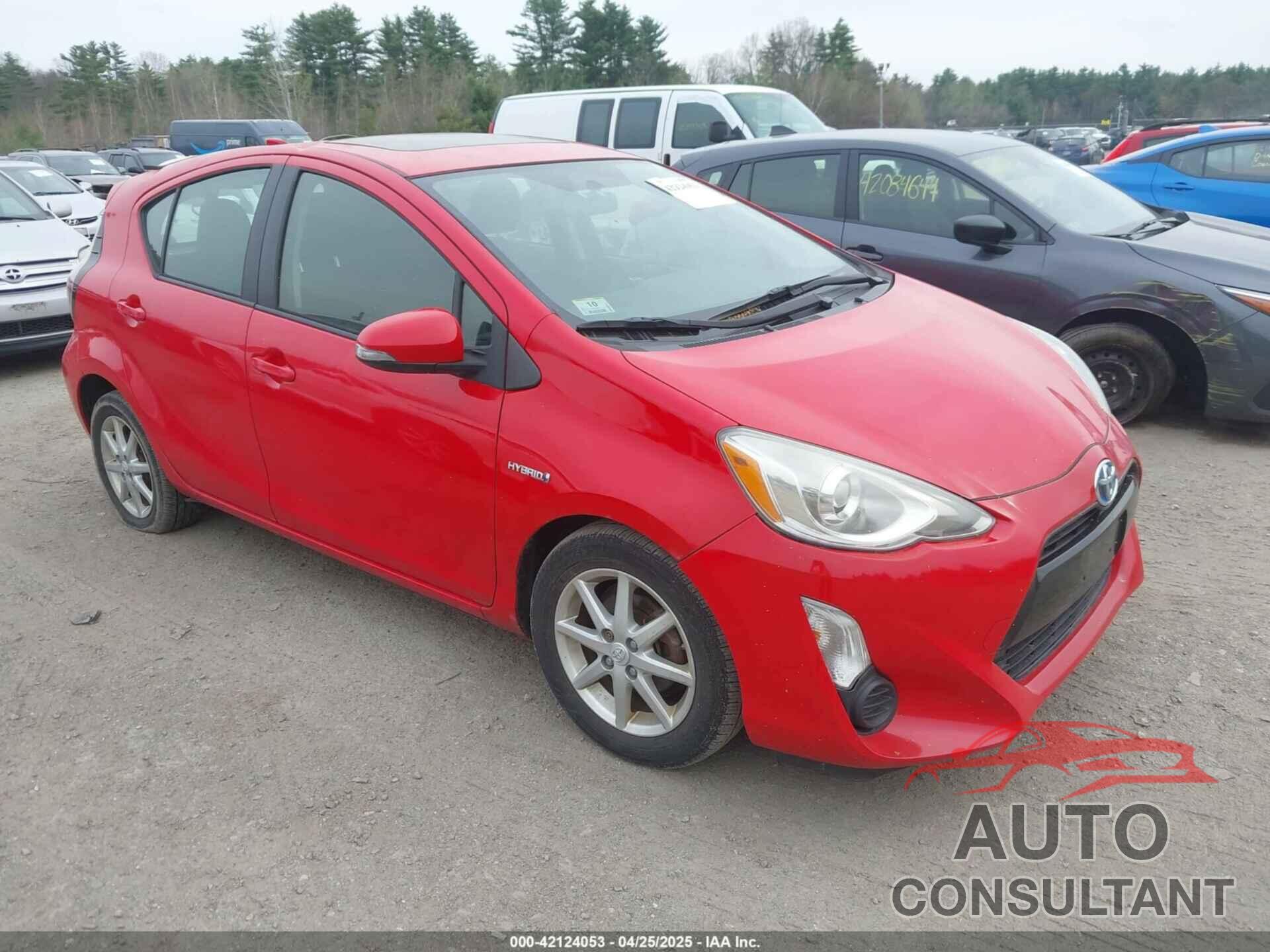 TOYOTA PRIUS C 2015 - JTDKDTB32F1098845