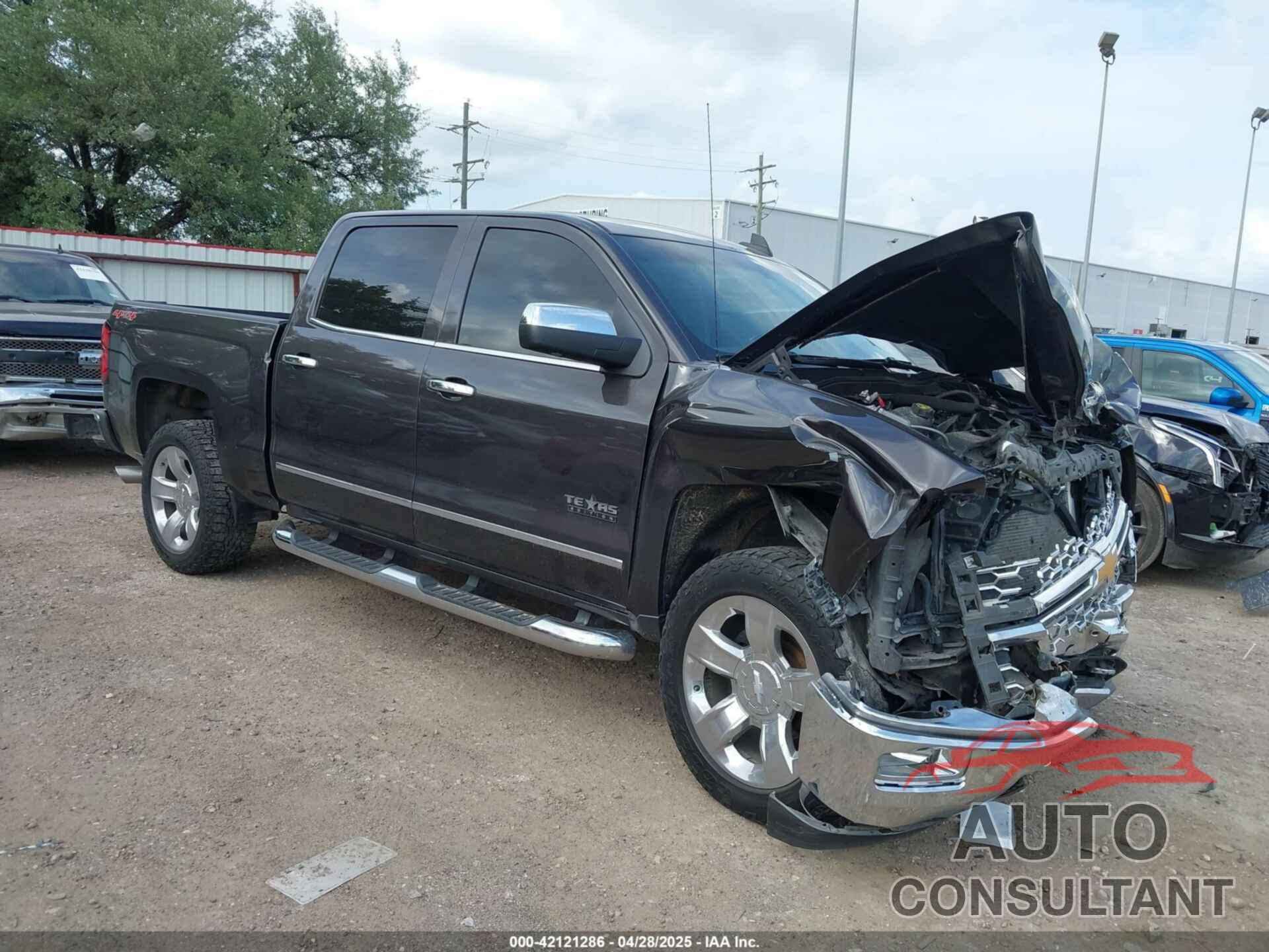 CHEVROLET SILVERADO 1500 2015 - 3GCUKSEJ8FG498980