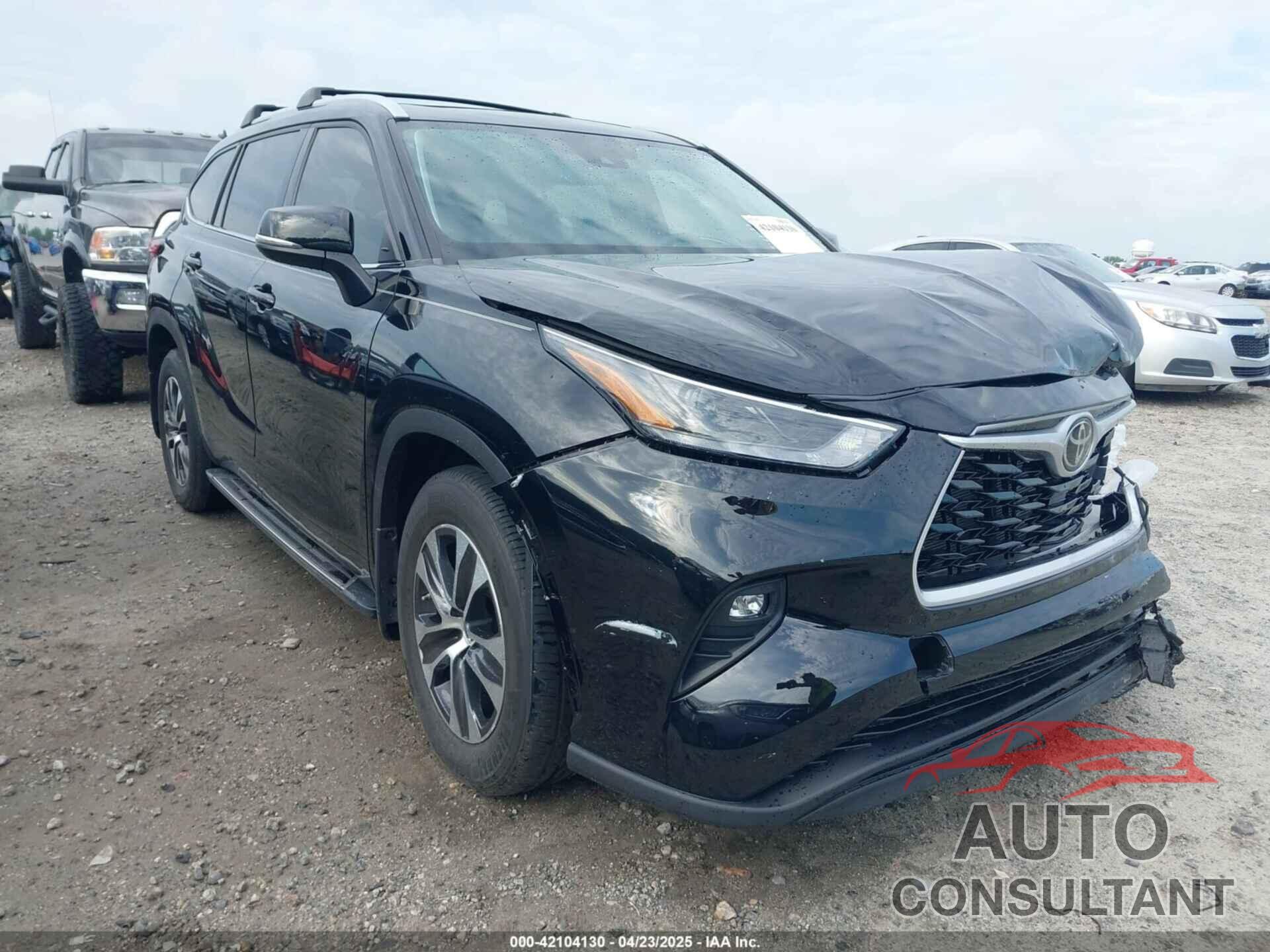 TOYOTA HIGHLANDER 2022 - 5TDGZRBH1NS164292