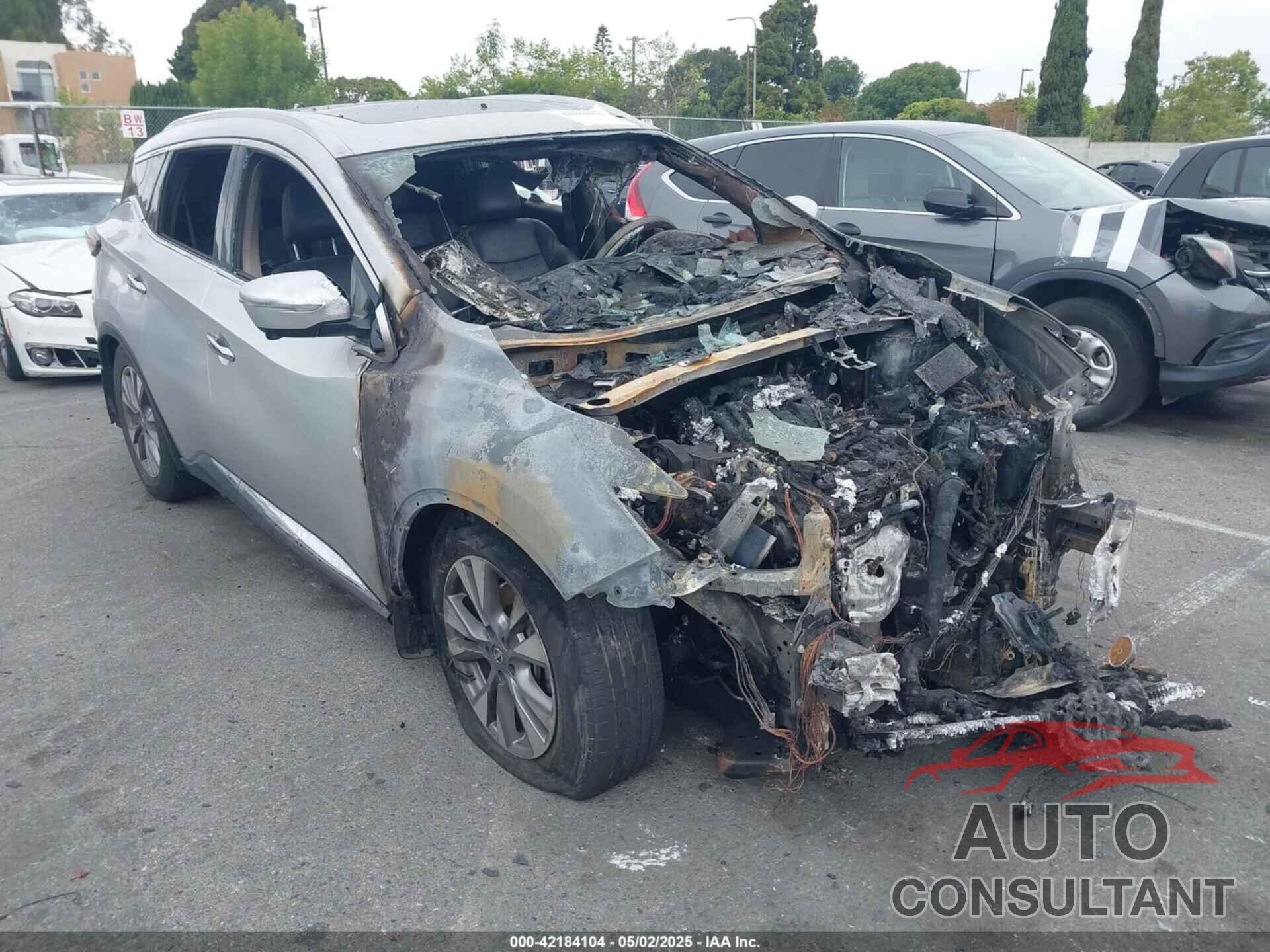 NISSAN MURANO 2015 - 5N1AZ2MG0FN236491