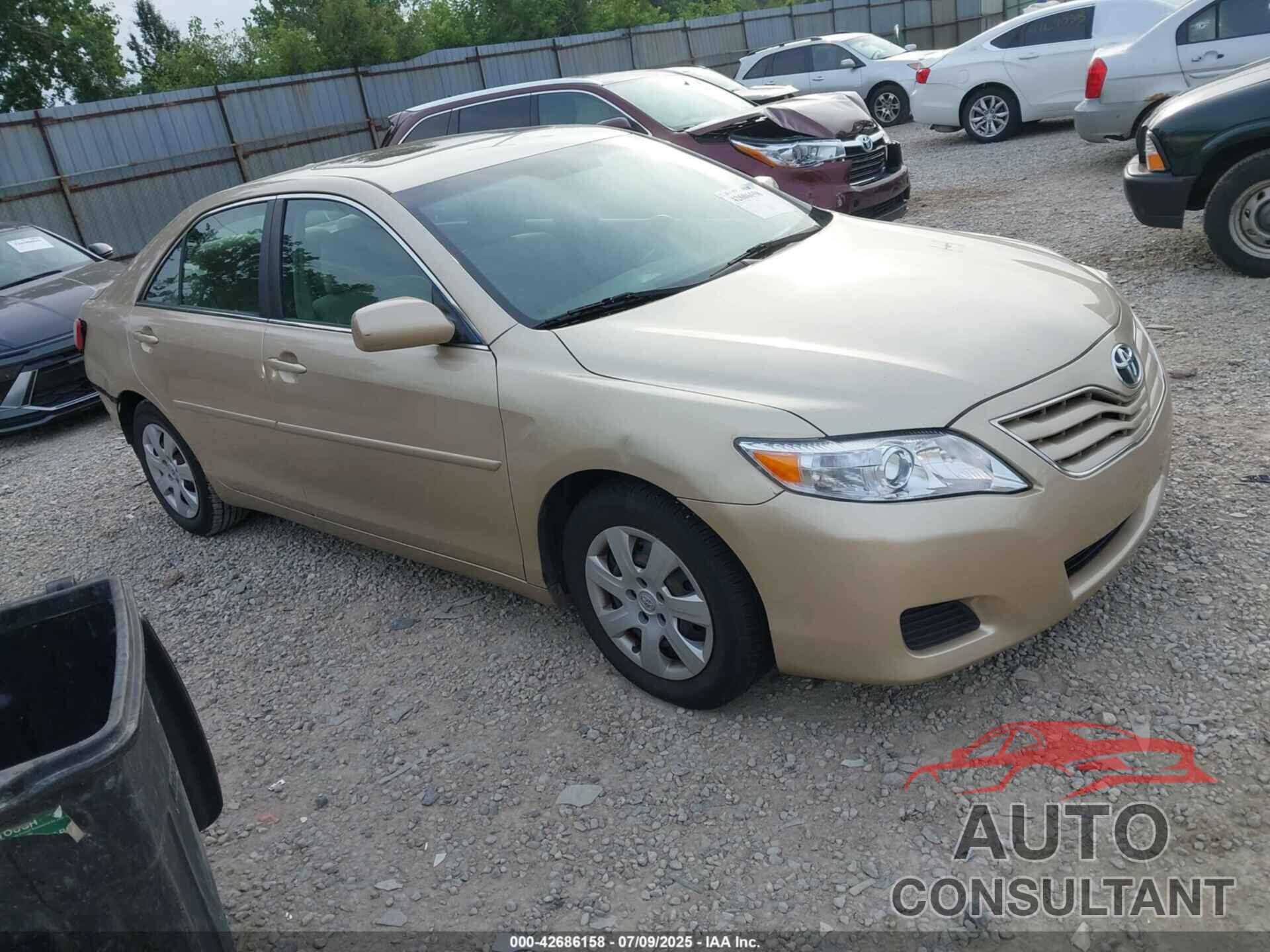 TOYOTA CAMRY 2010 - 4T4BF3EK9AR003655