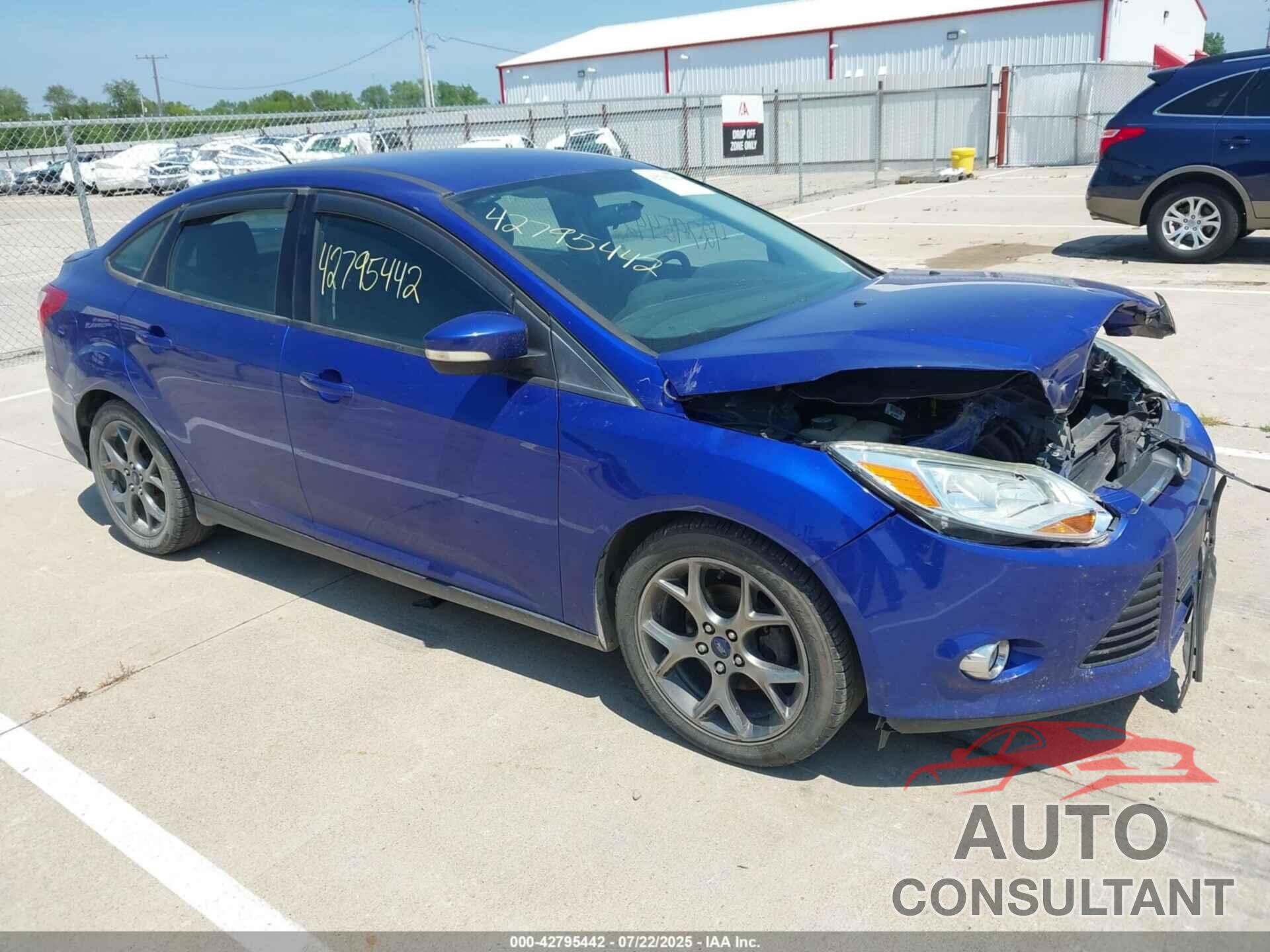 FORD FOCUS 2013 - 1FADP3F28DL241578