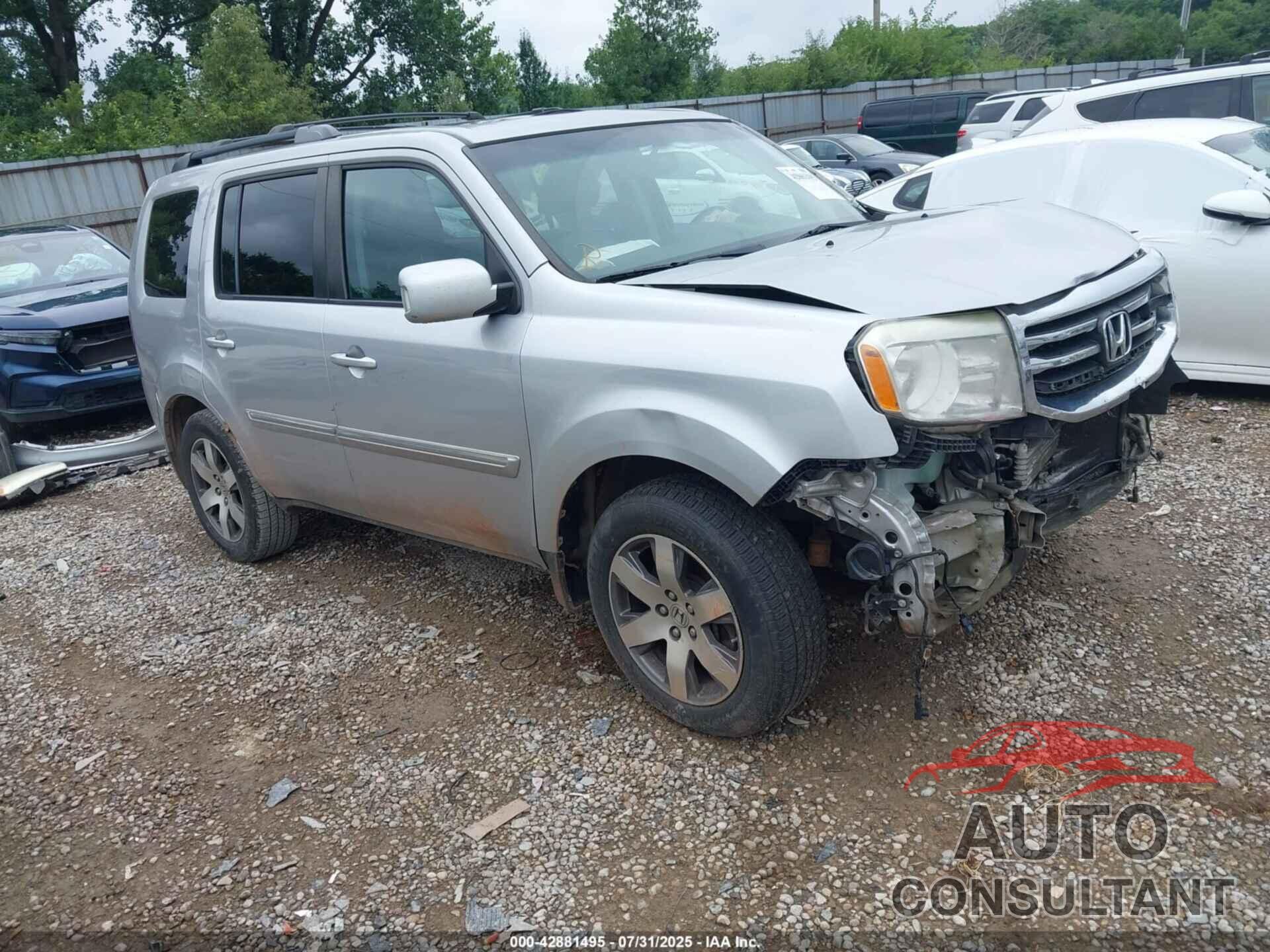 HONDA PILOT 2015 - 5FNYF4H90FB058793