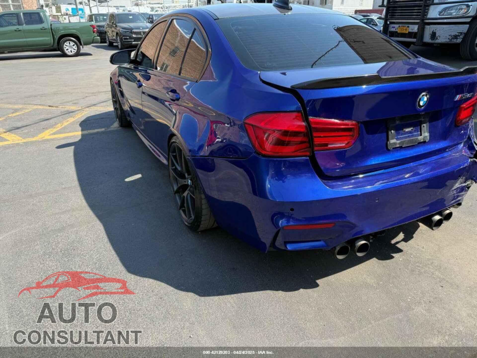 BMW M3 2018 - WBS8M9C59J5L71951