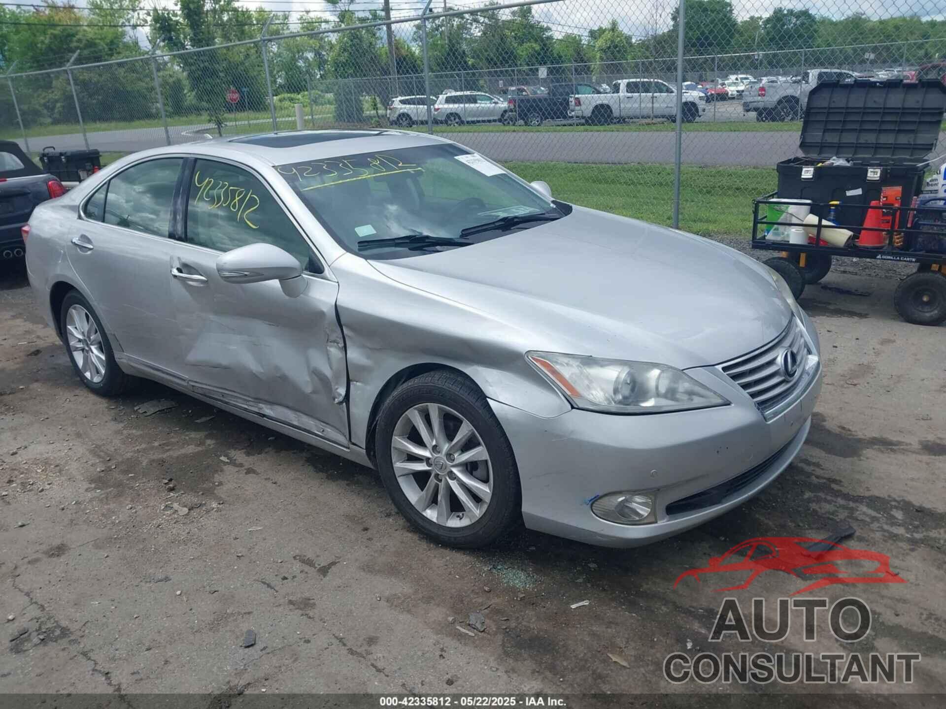 LEXUS ES 350 2012 - JTHBK1EG2C2497722