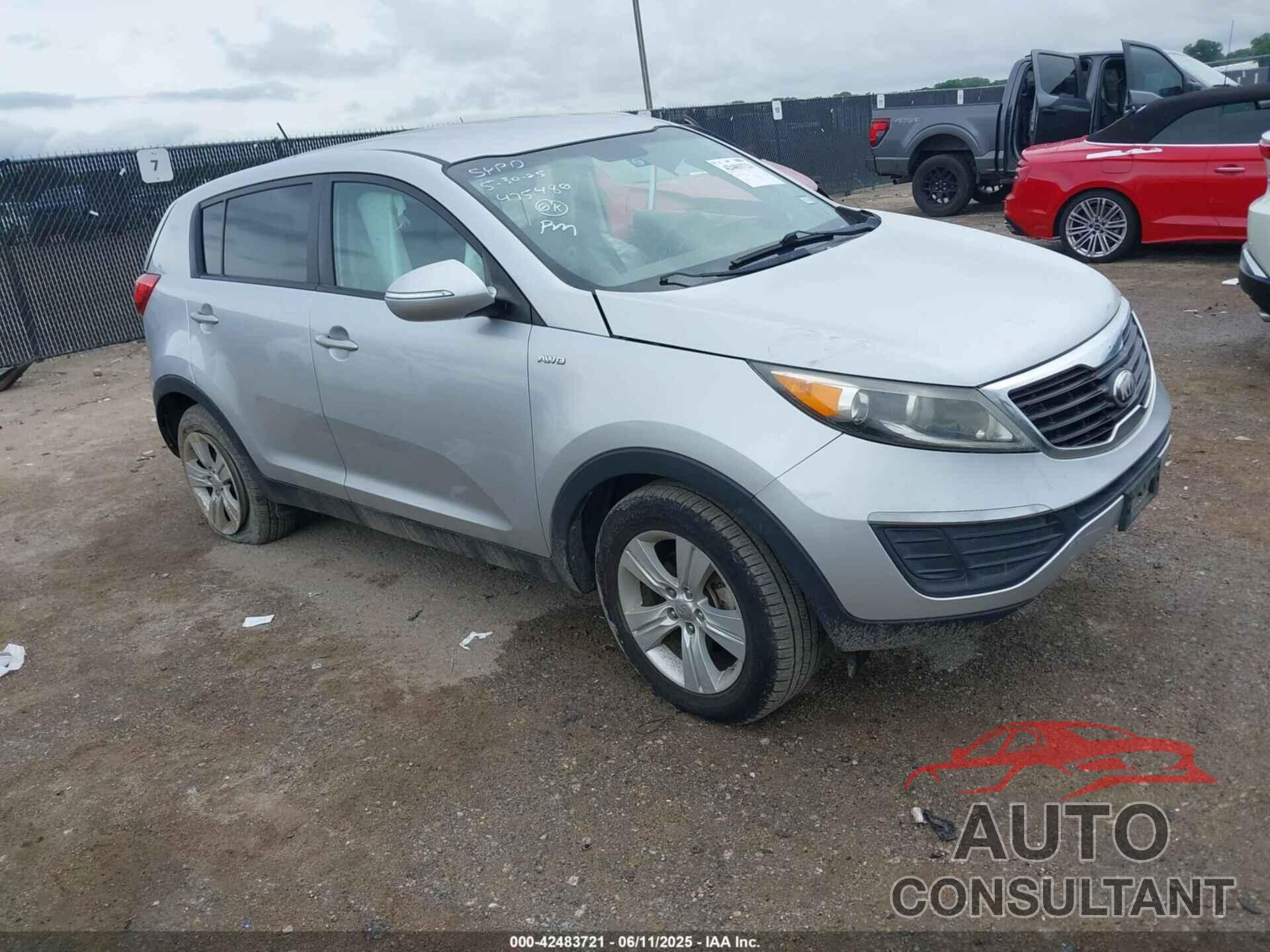 KIA SPORTAGE 2013 - KNDPBCA22D7475480