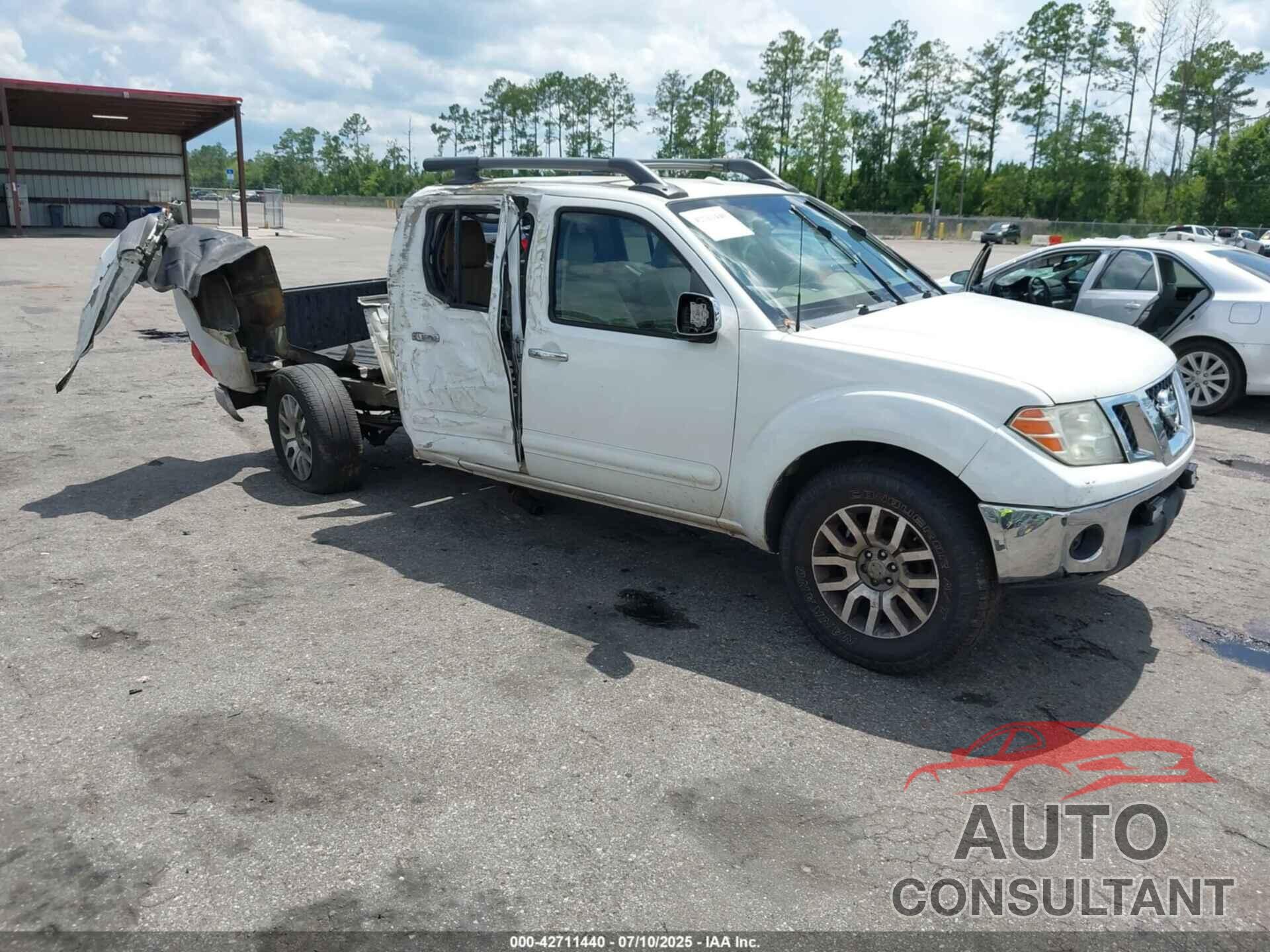 NISSAN FRONTIER 2012 - 1N6AD0ER5CC483761