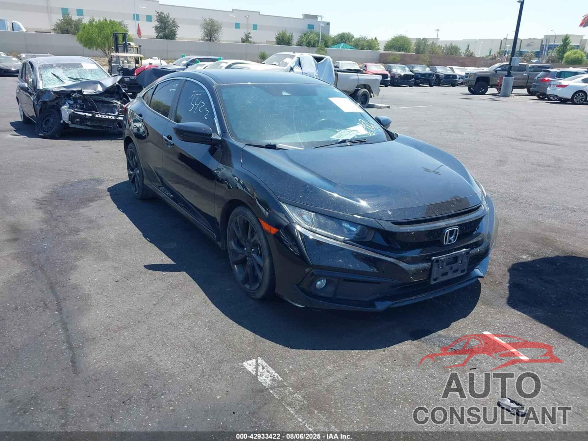 HONDA CIVIC 2020 - 19XFC2F89LE203846