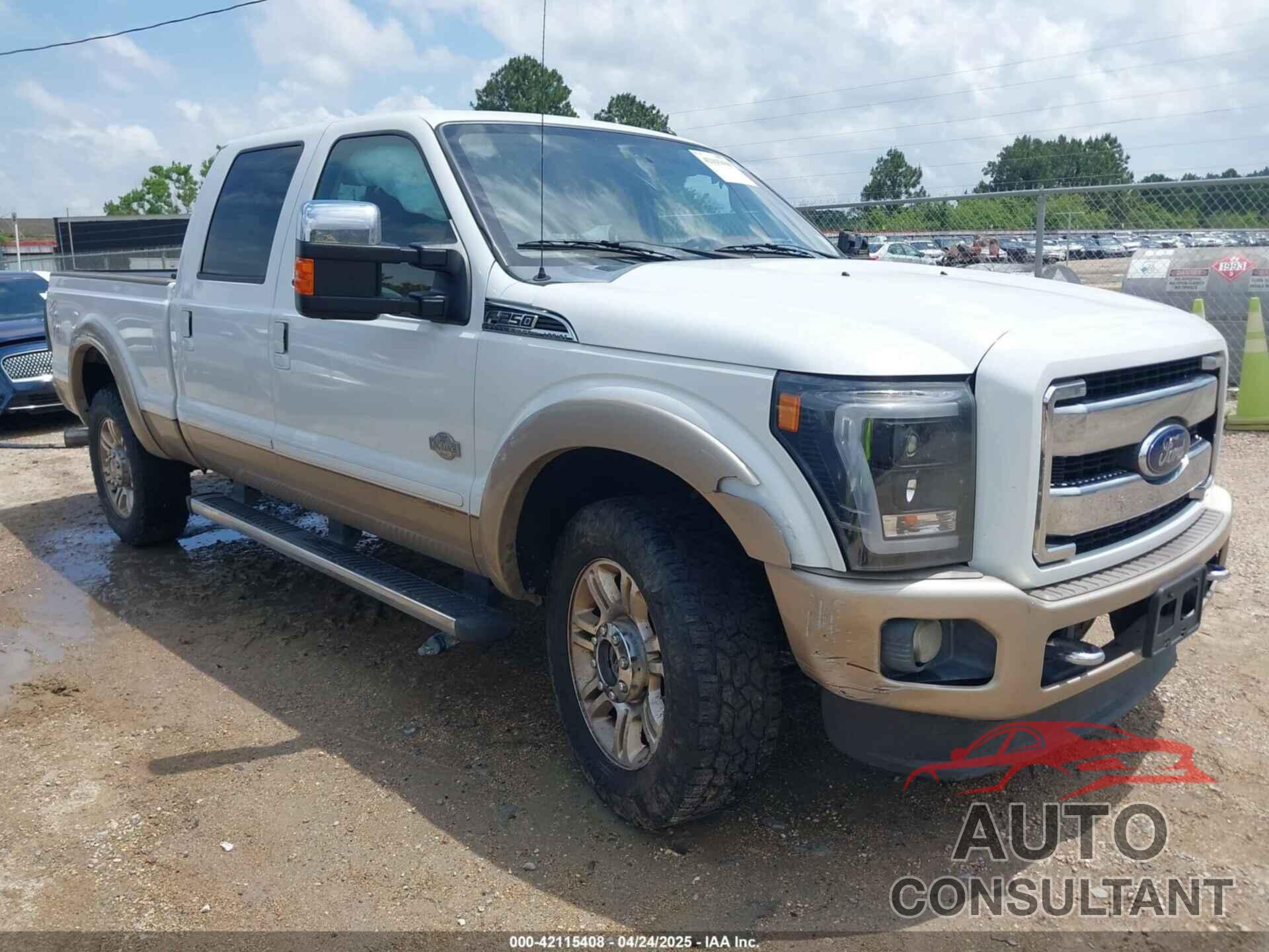 FORD F-250 2011 - 1FT7W2BT7BEB86061