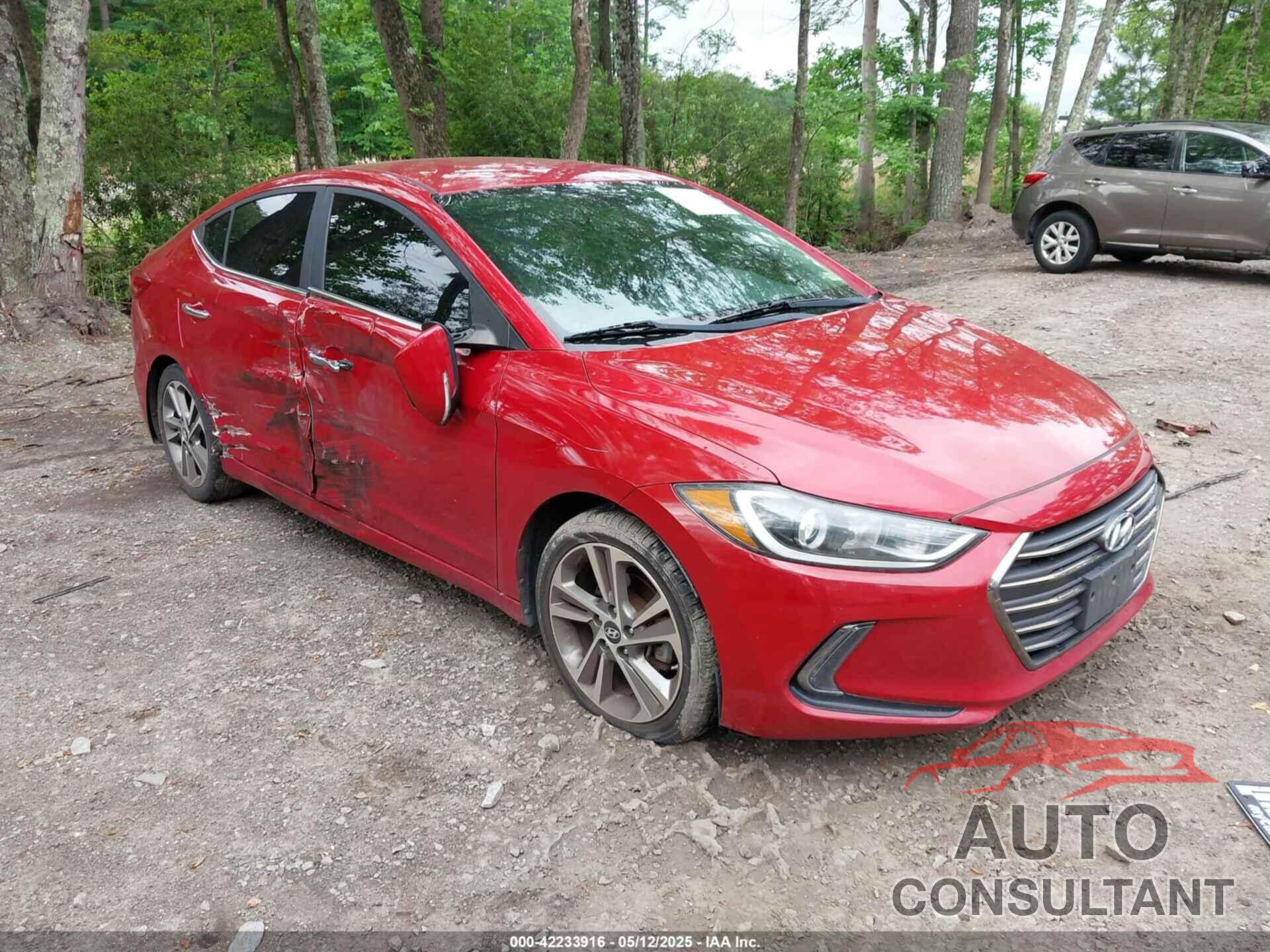 HYUNDAI ELANTRA 2017 - 5NPD84LF5HH123163