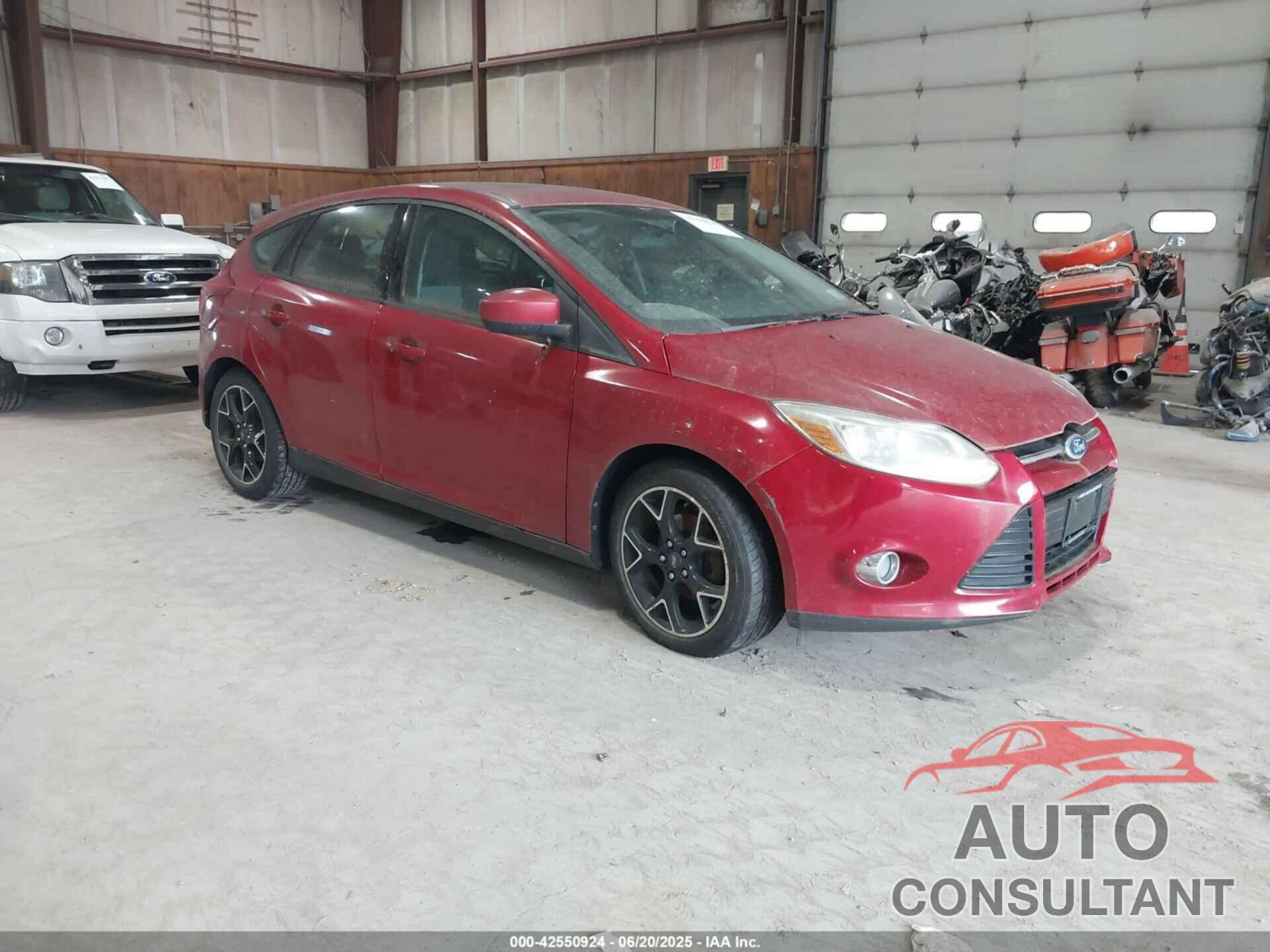 FORD FOCUS 2012 - 1FAHP3K24CL322941