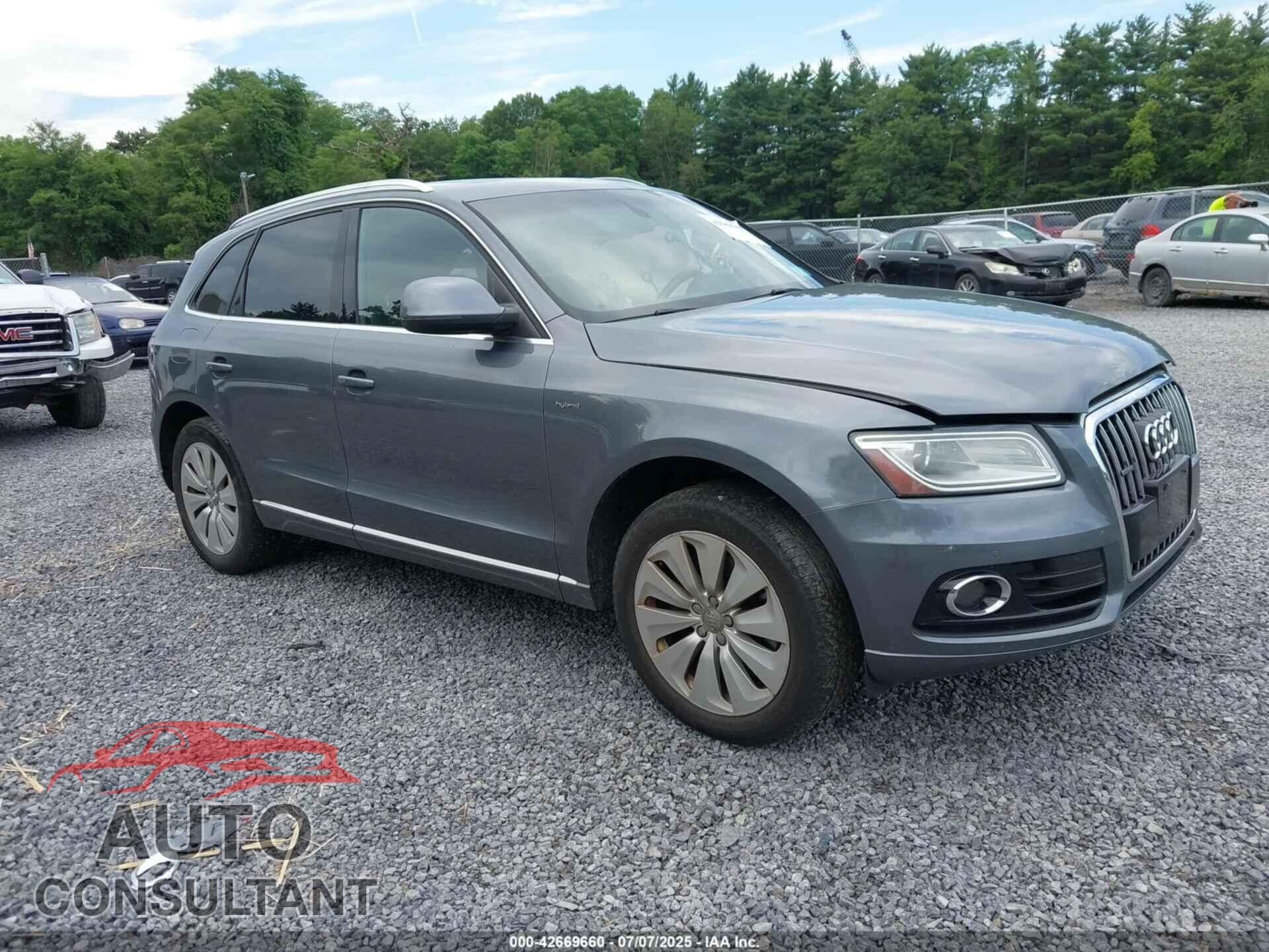 AUDI Q5 HYBRID 2013 - WA1C8AFP5DA039418