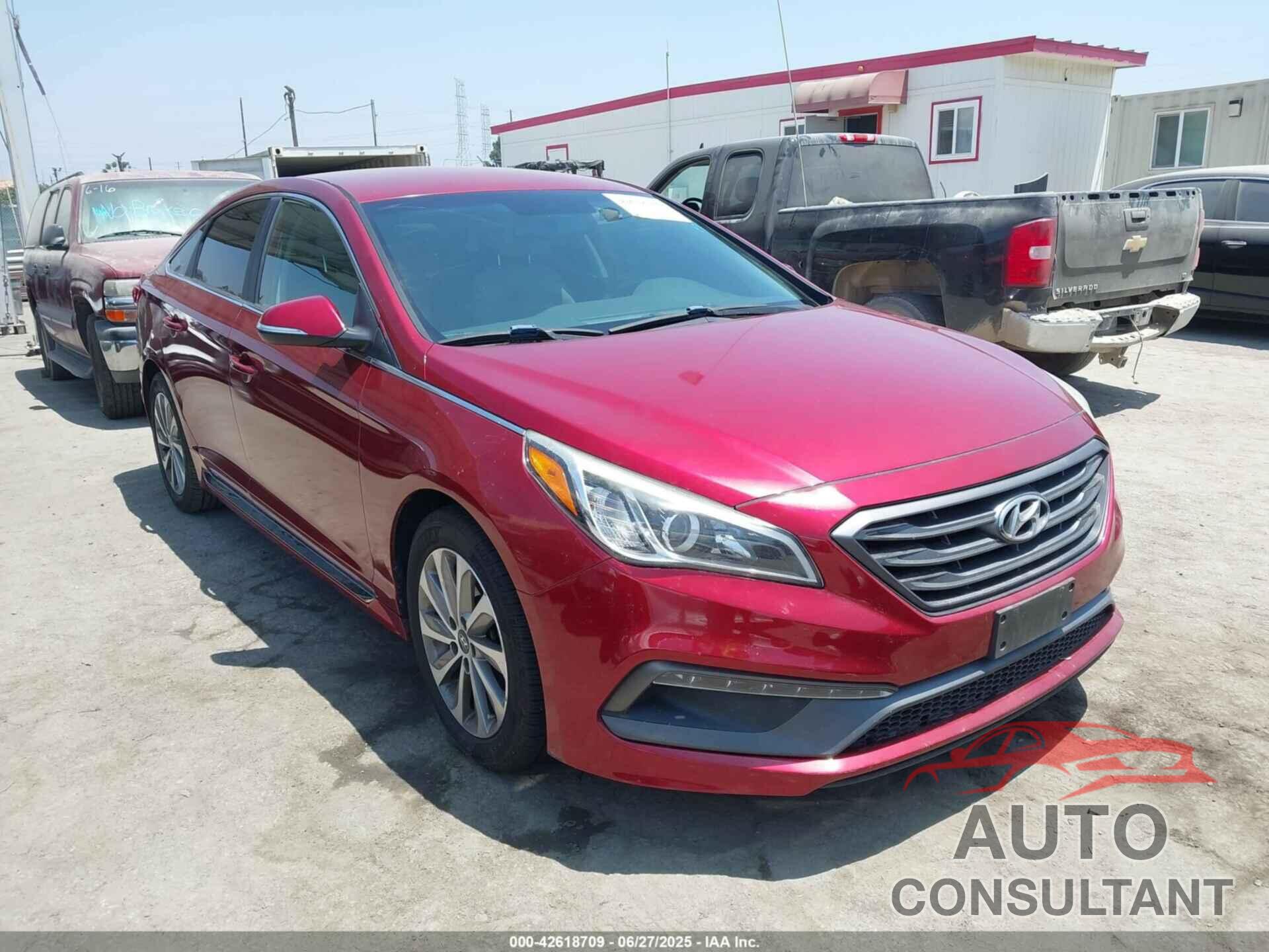 HYUNDAI SONATA 2016 - 5NPE34AF8GH331400
